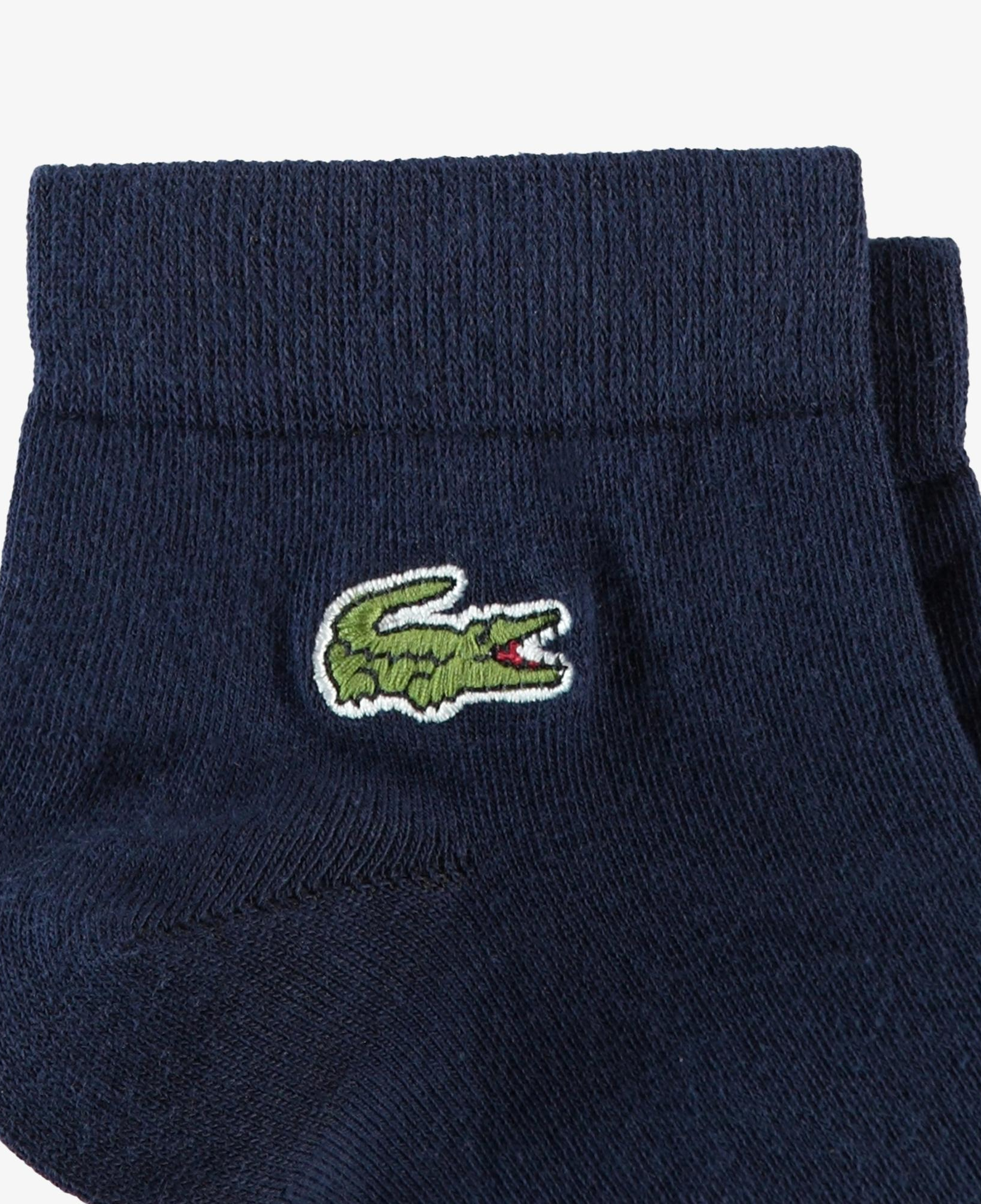 Lacoste Unisex 3'lü Lacivert Çorap