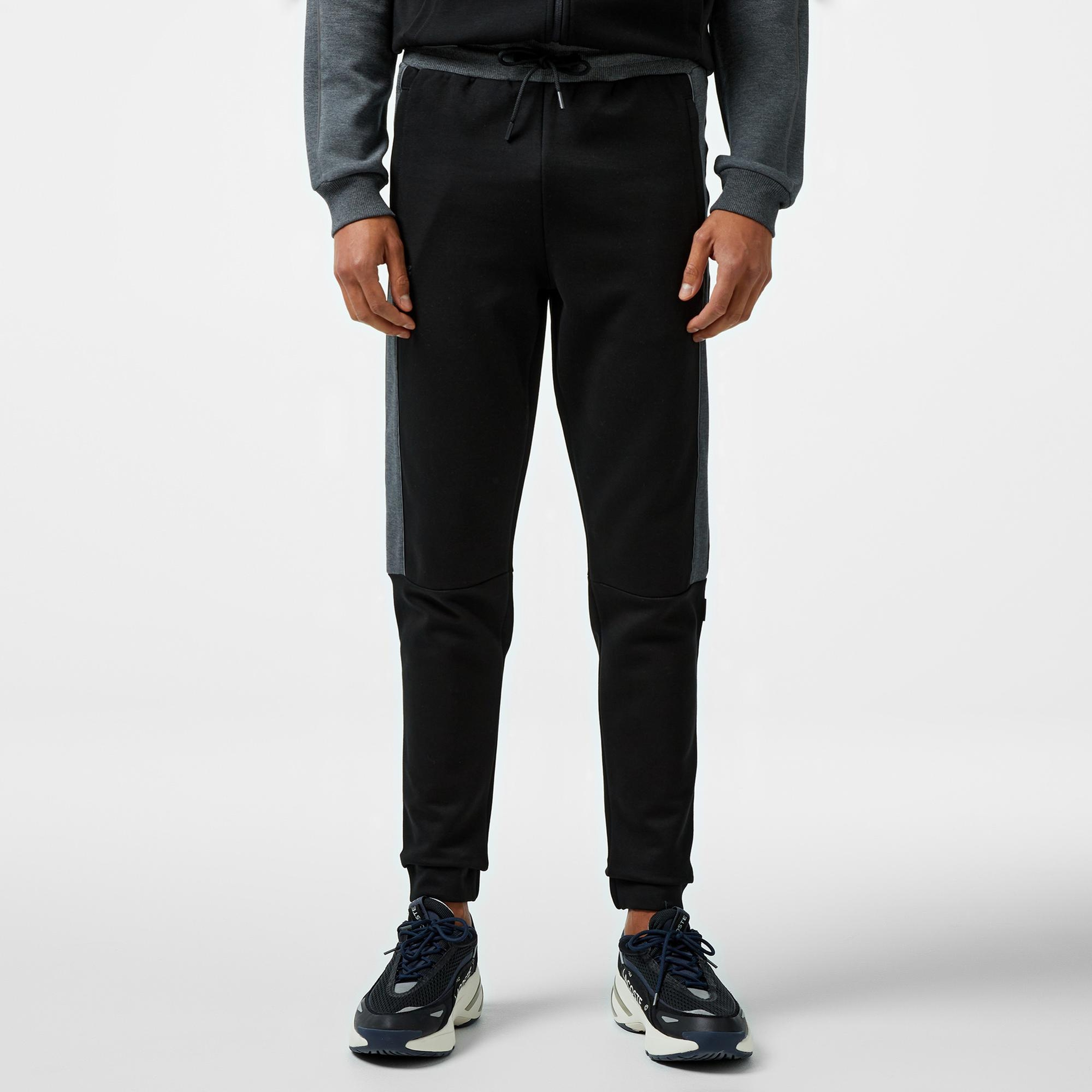 Lacoste Erkek Slim Fit Siyah Eşofman Altı