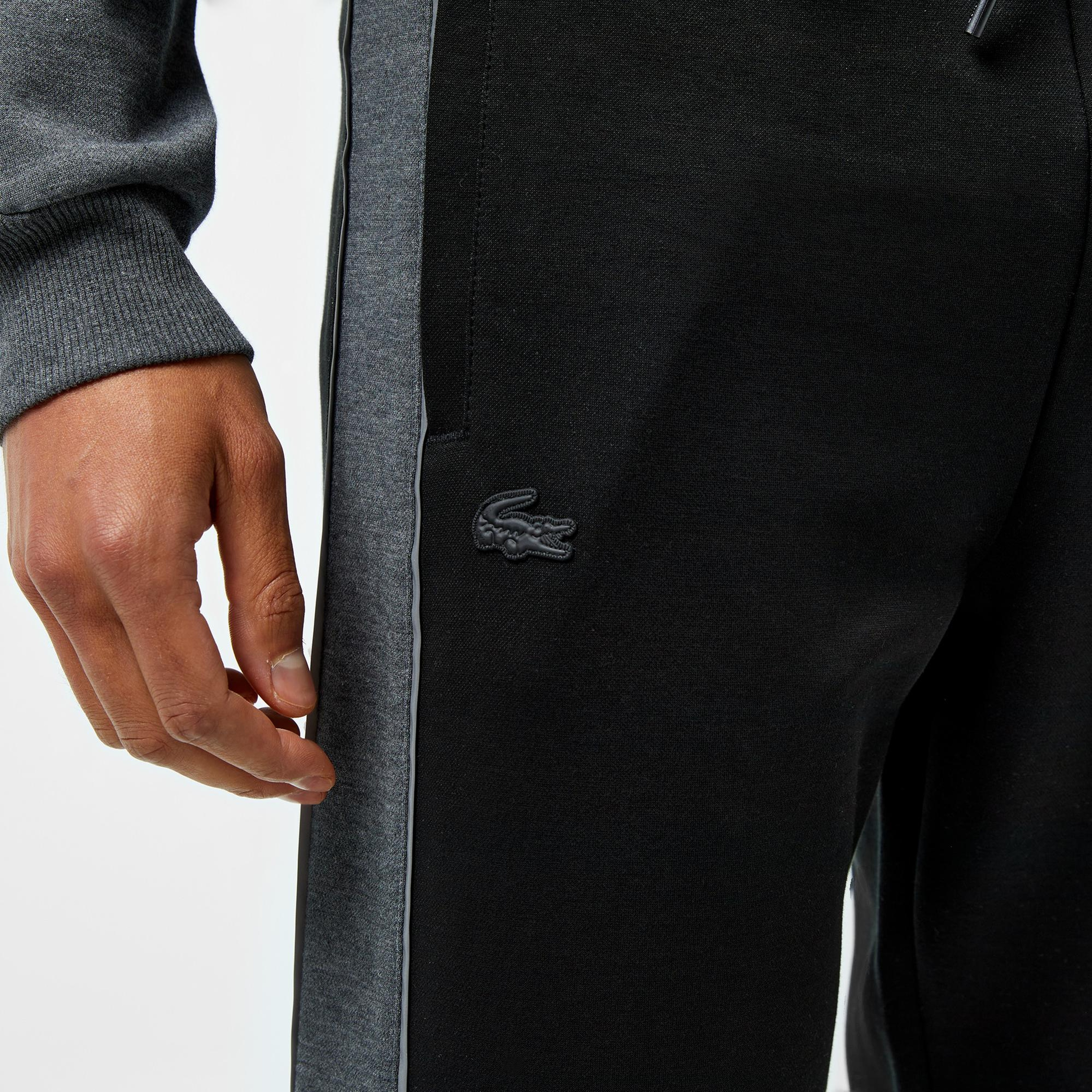 Lacoste Erkek Slim Fit Siyah Eşofman Altı