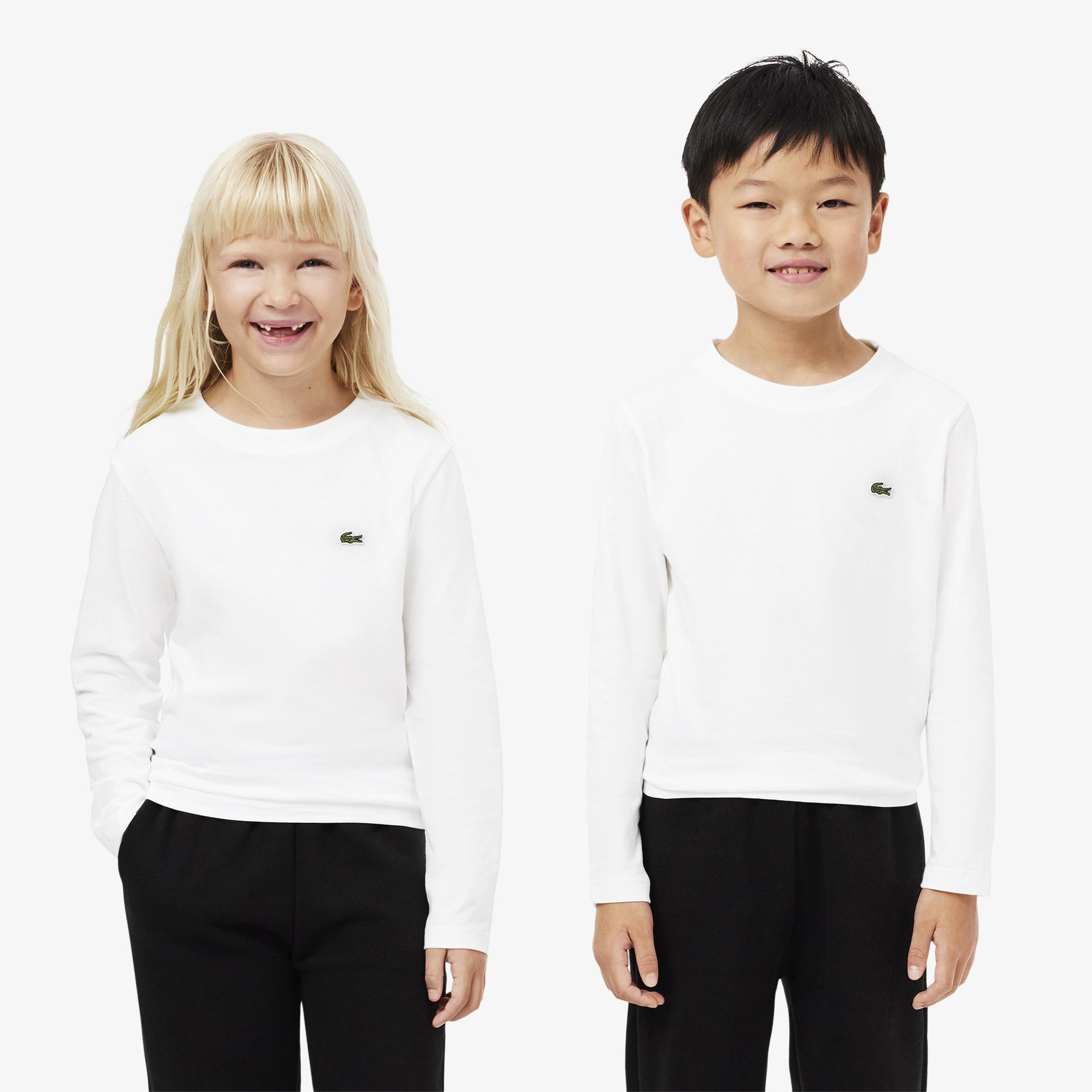 Lacoste Classic Çocuk Beyaz T-Shirt