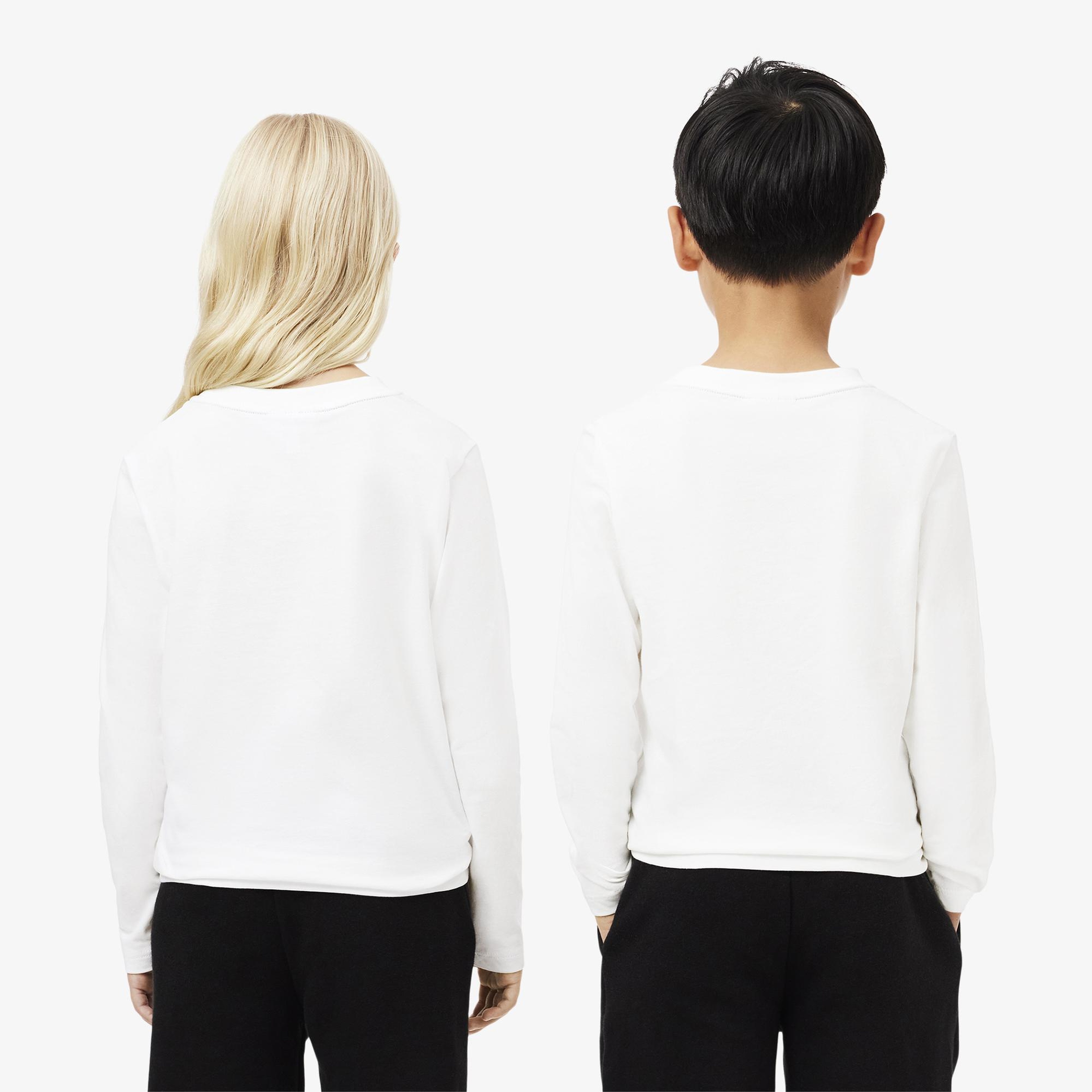 Lacoste Classic Çocuk Beyaz T-Shirt
