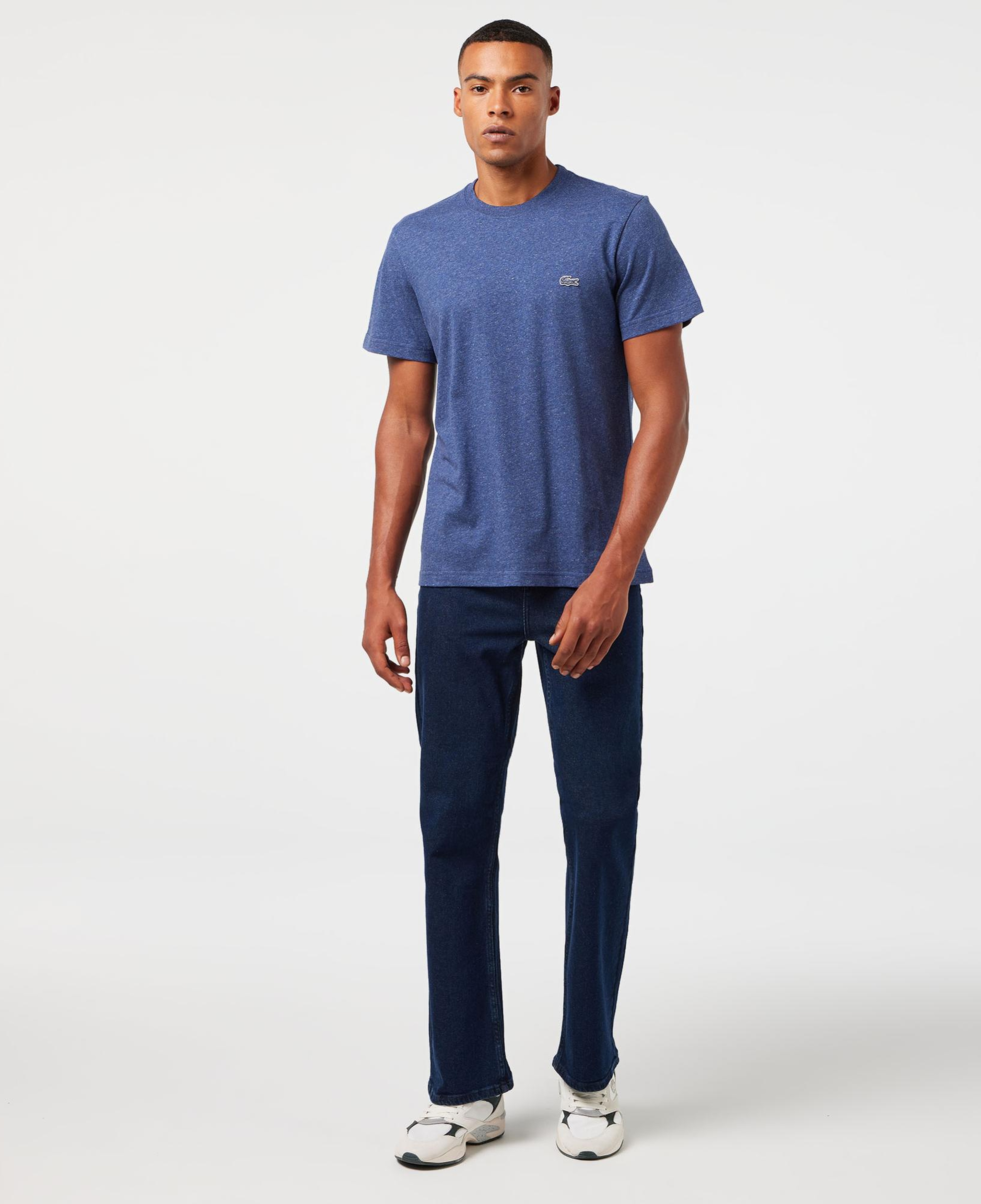 Lacoste Erkek Regular Fit Bisiklet Yaka Lacivert T-Shirt