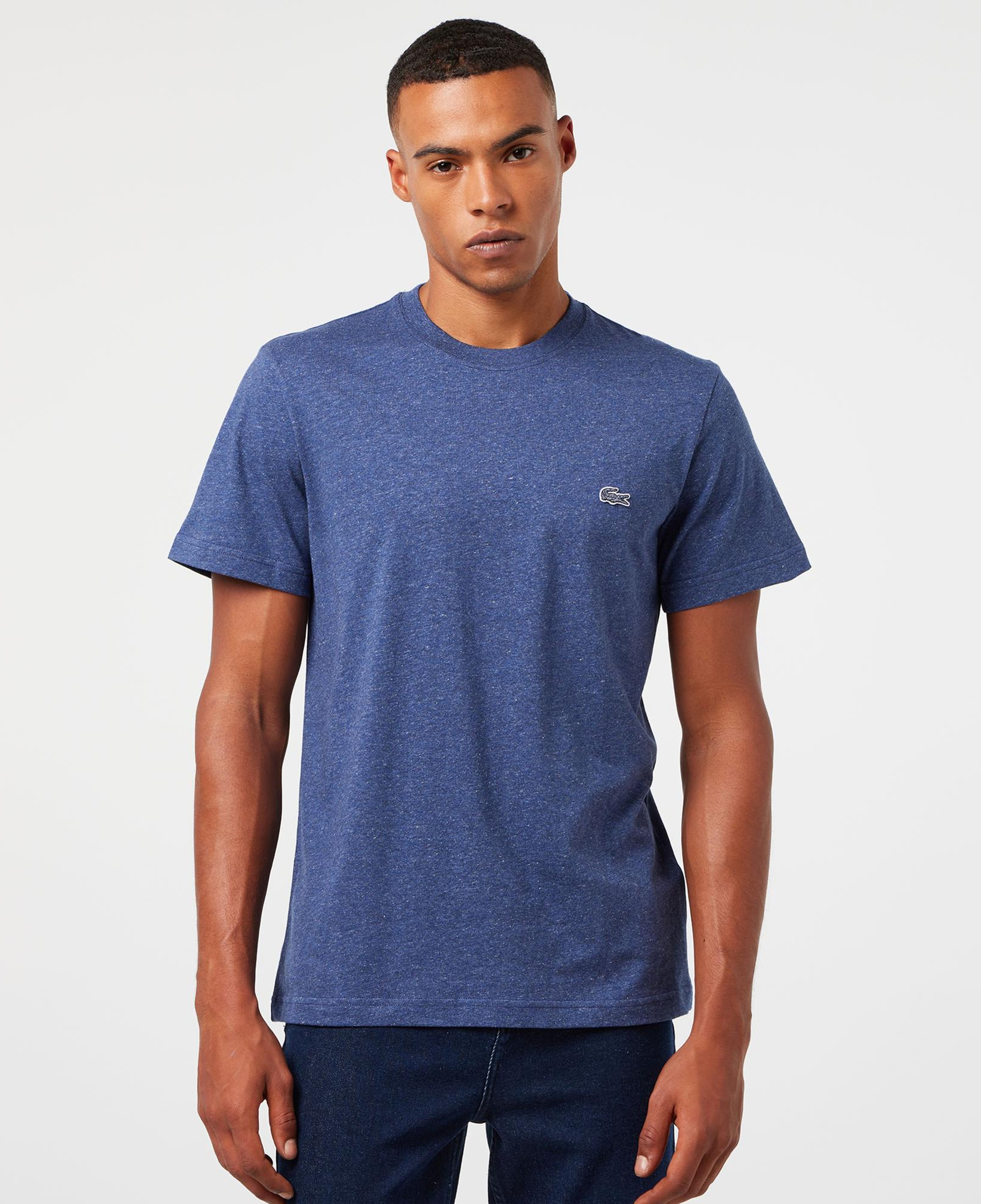 Lacoste Erkek Regular Fit Bisiklet Yaka Lacivert T-Shirt