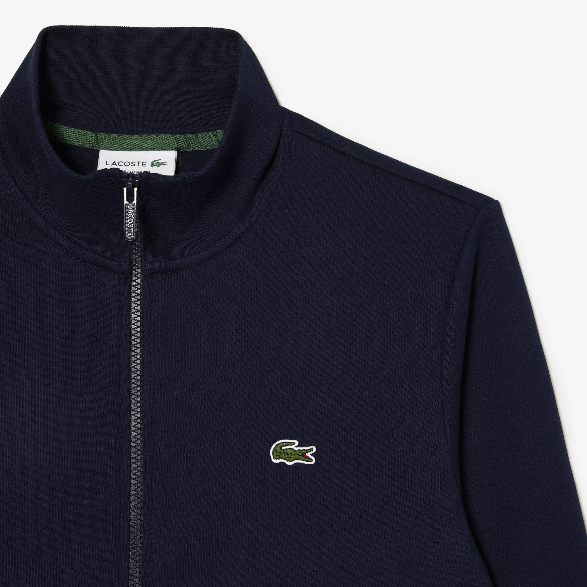 Lacoste Erkek Regular Fit Fermuarlı Lacivert Sweatshirt