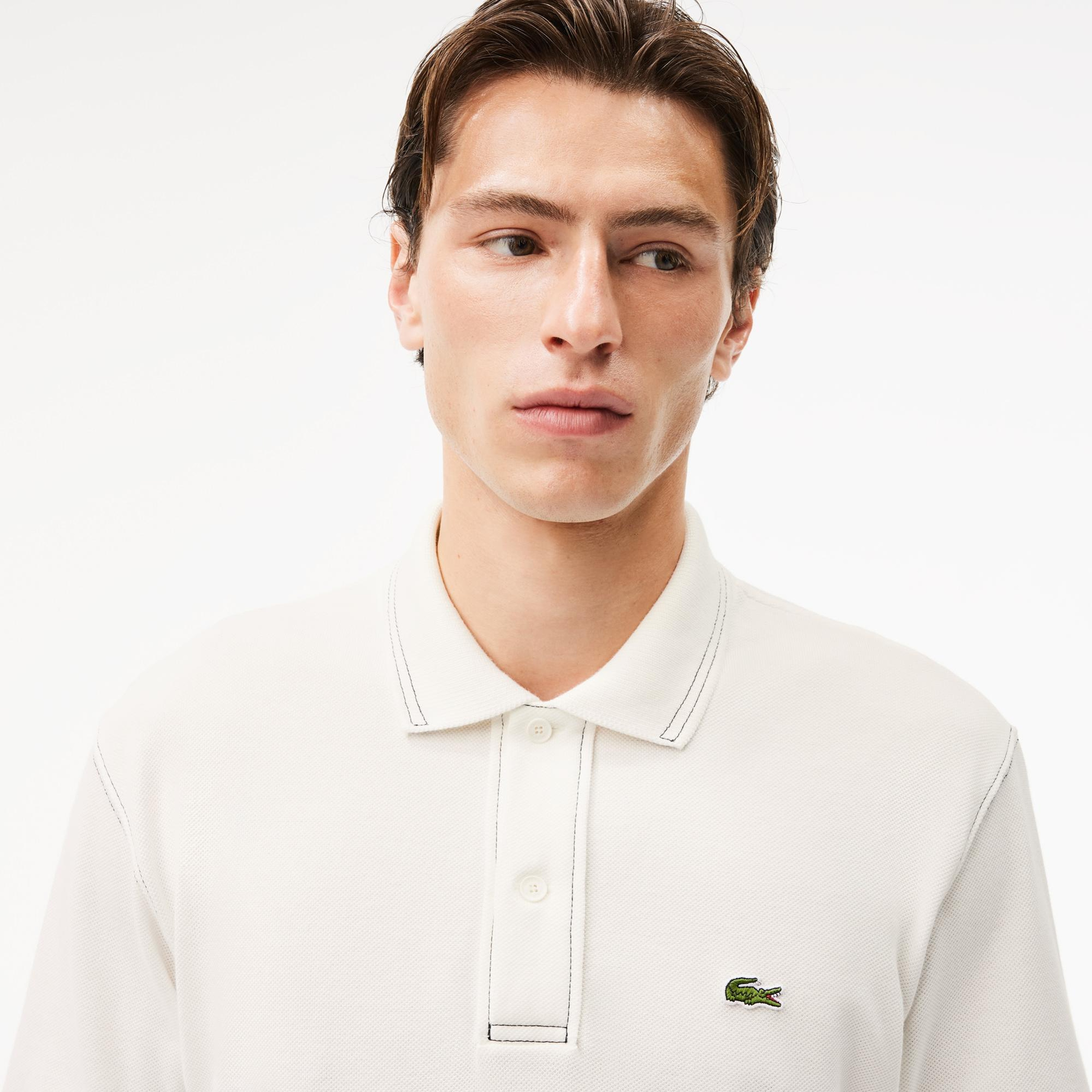 Lacoste Erkek Classic Fit Beyaz Polo