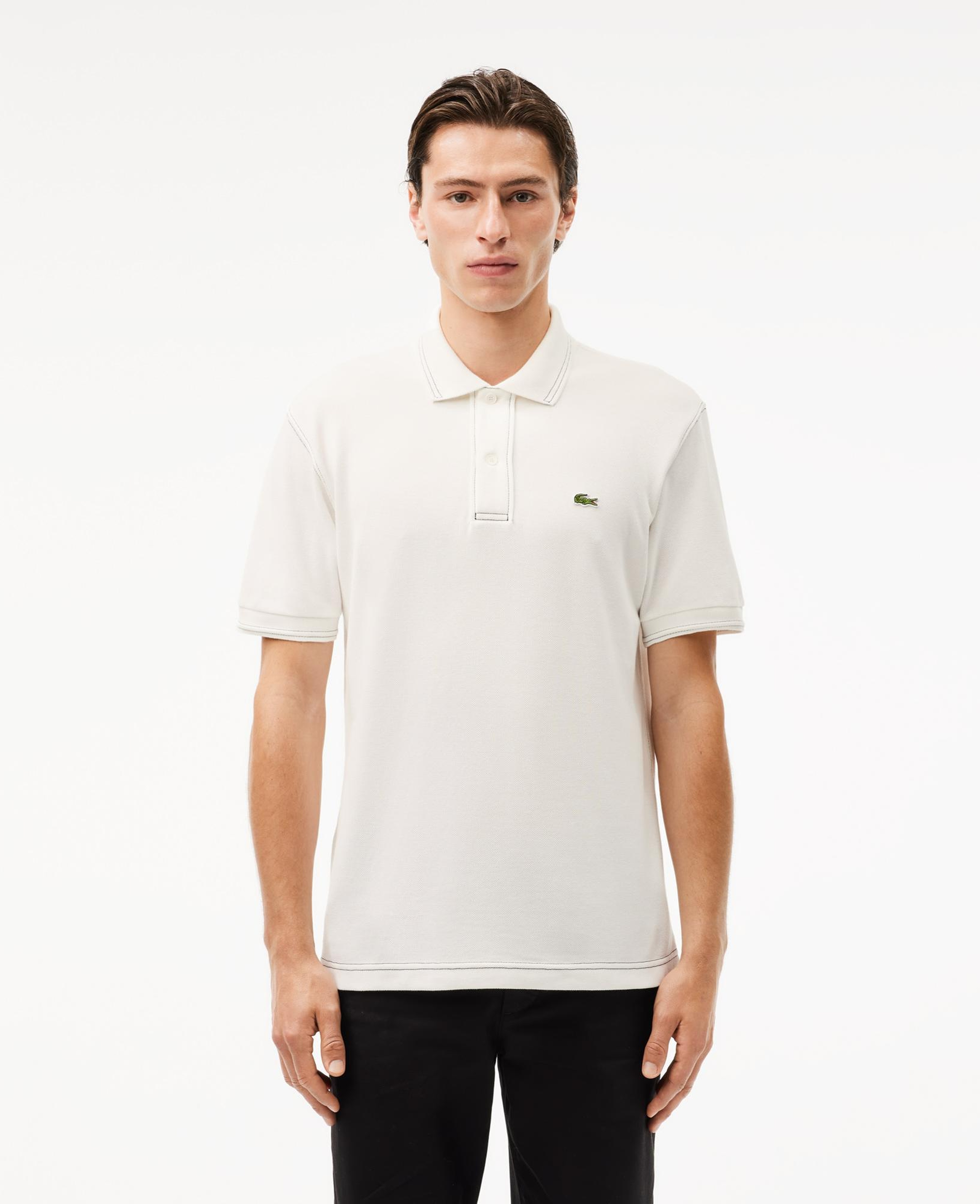 Lacoste Erkek Classic Fit Organik Pamuk Beyaz Polo