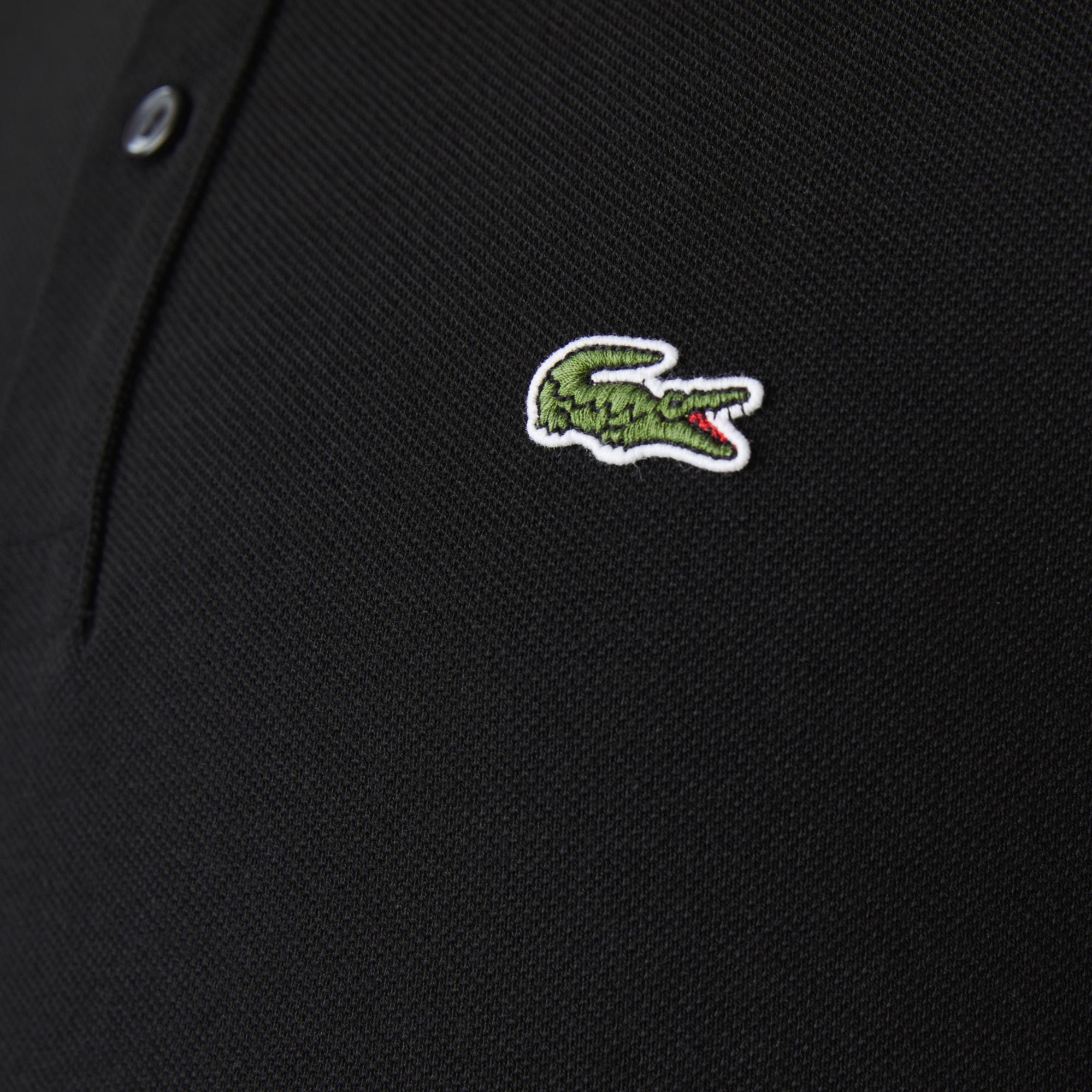 Lacoste L.12.12 Erkek Slim Fit Siyah Polo