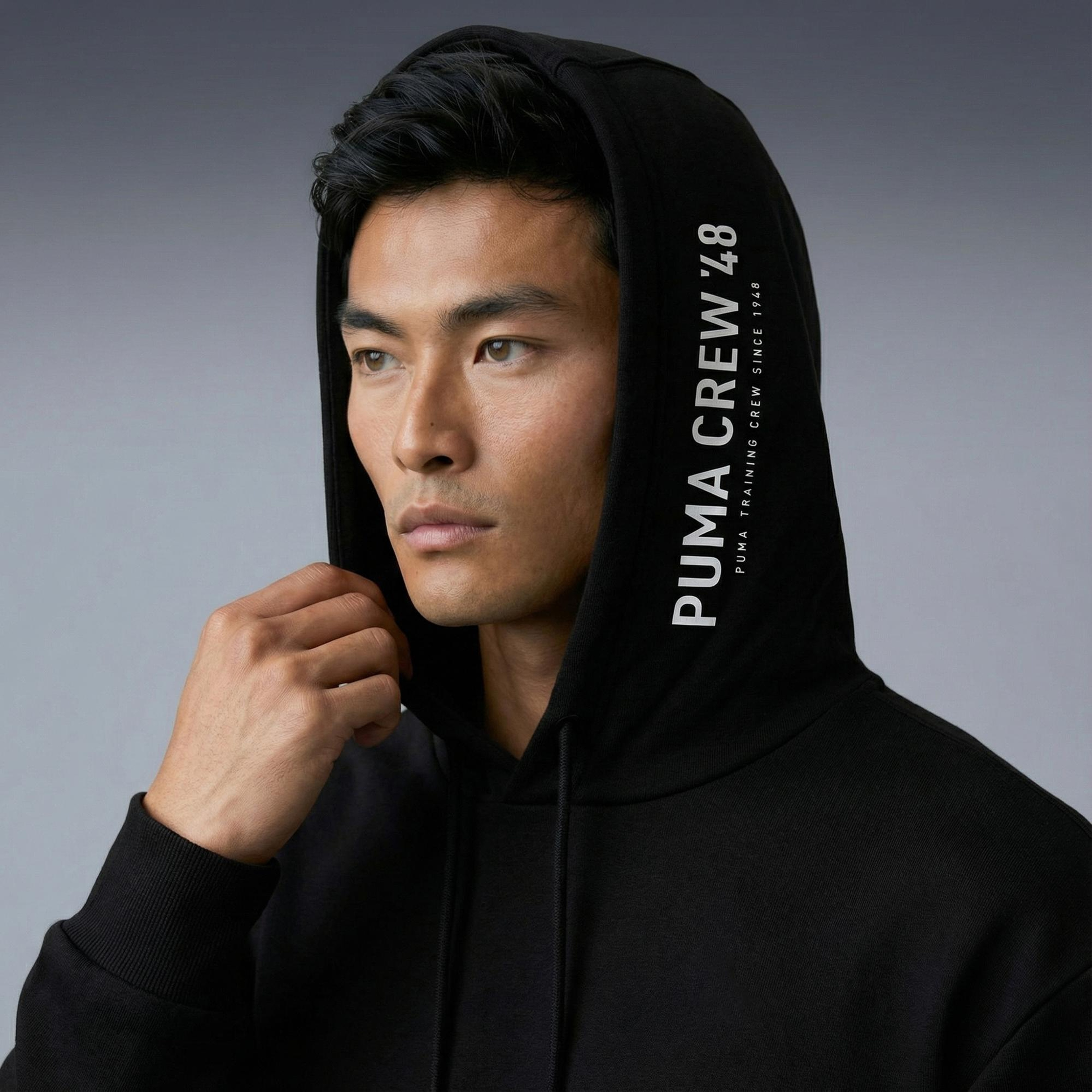 Puma Cloudspun Erkek Siyah Hoodie