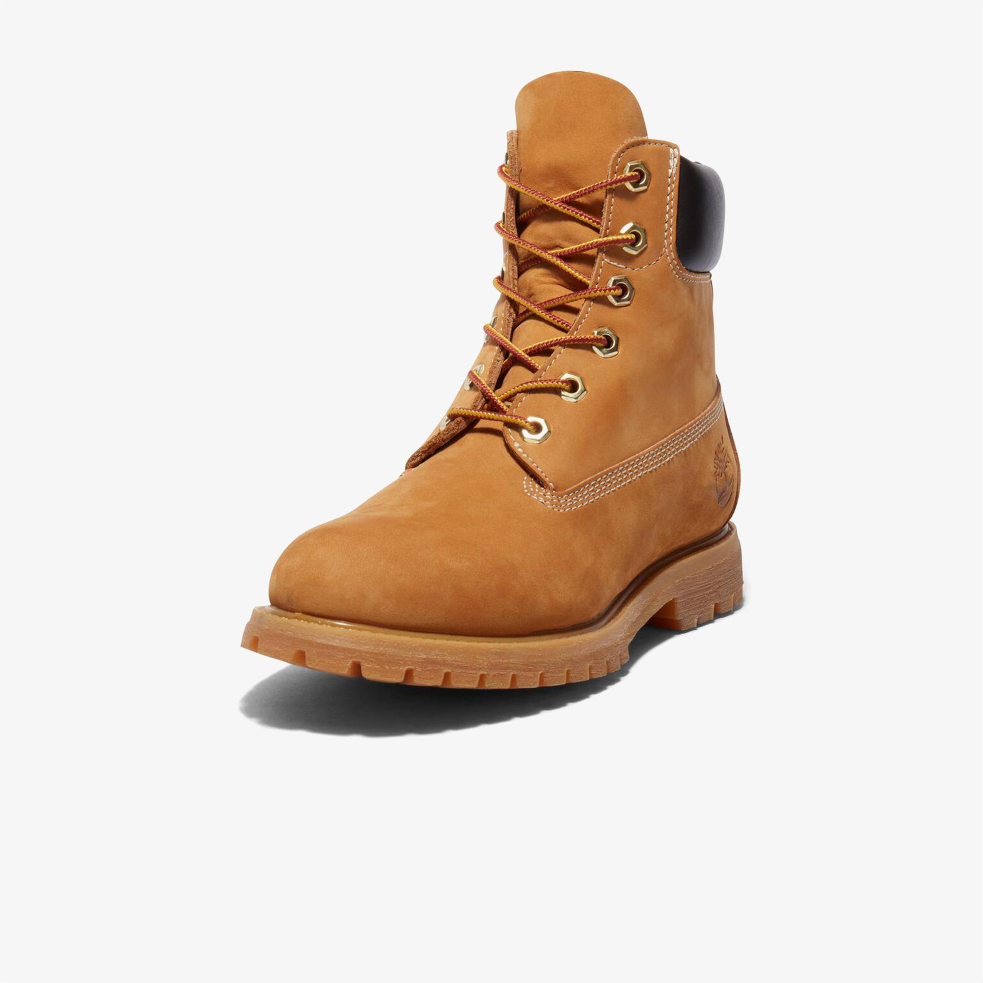 Timberland Premium 6 Inch Lace Up Kadın Krem Rengi Bot