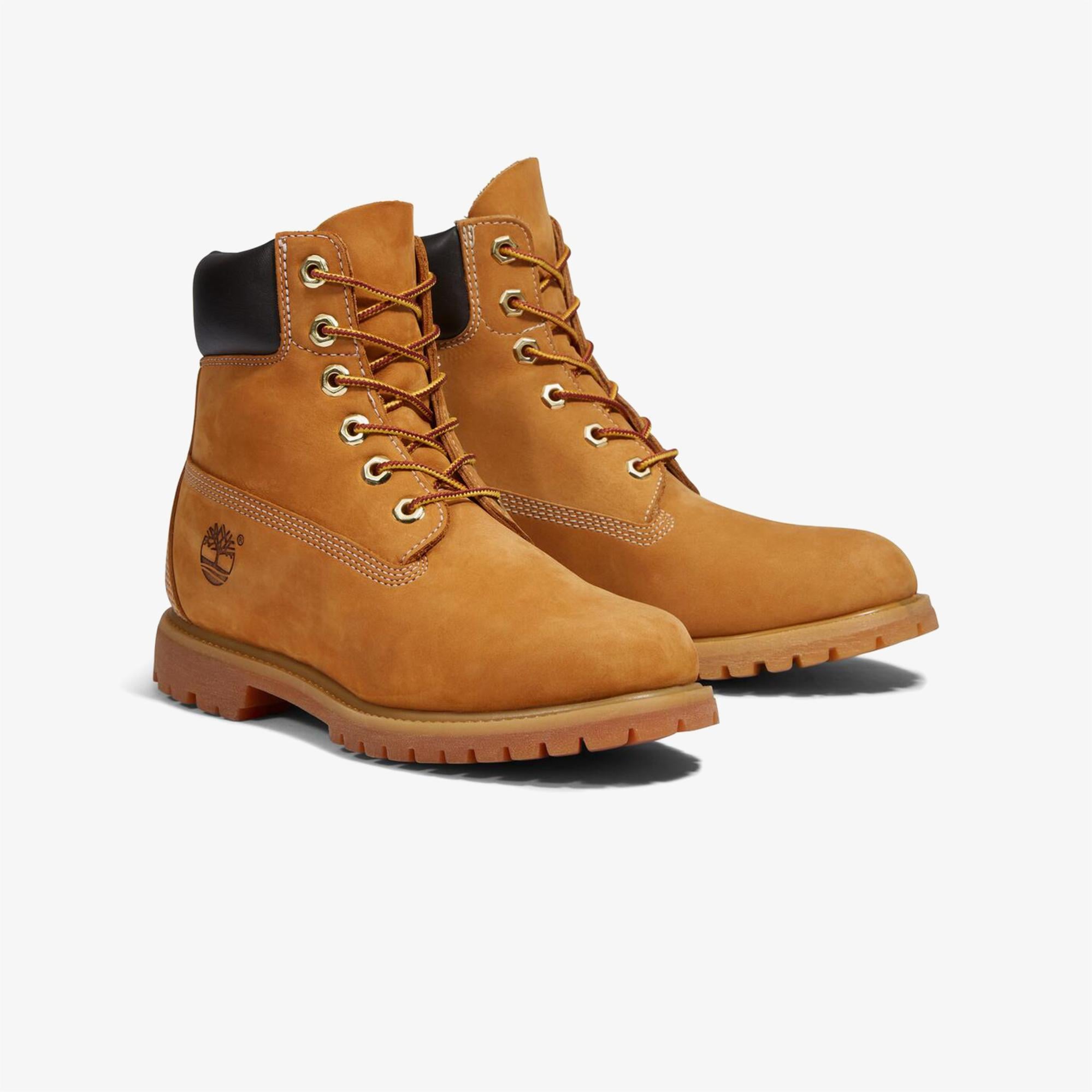 Timberland Premium 6 Inch Lace Up Kadın Krem Rengi Bot