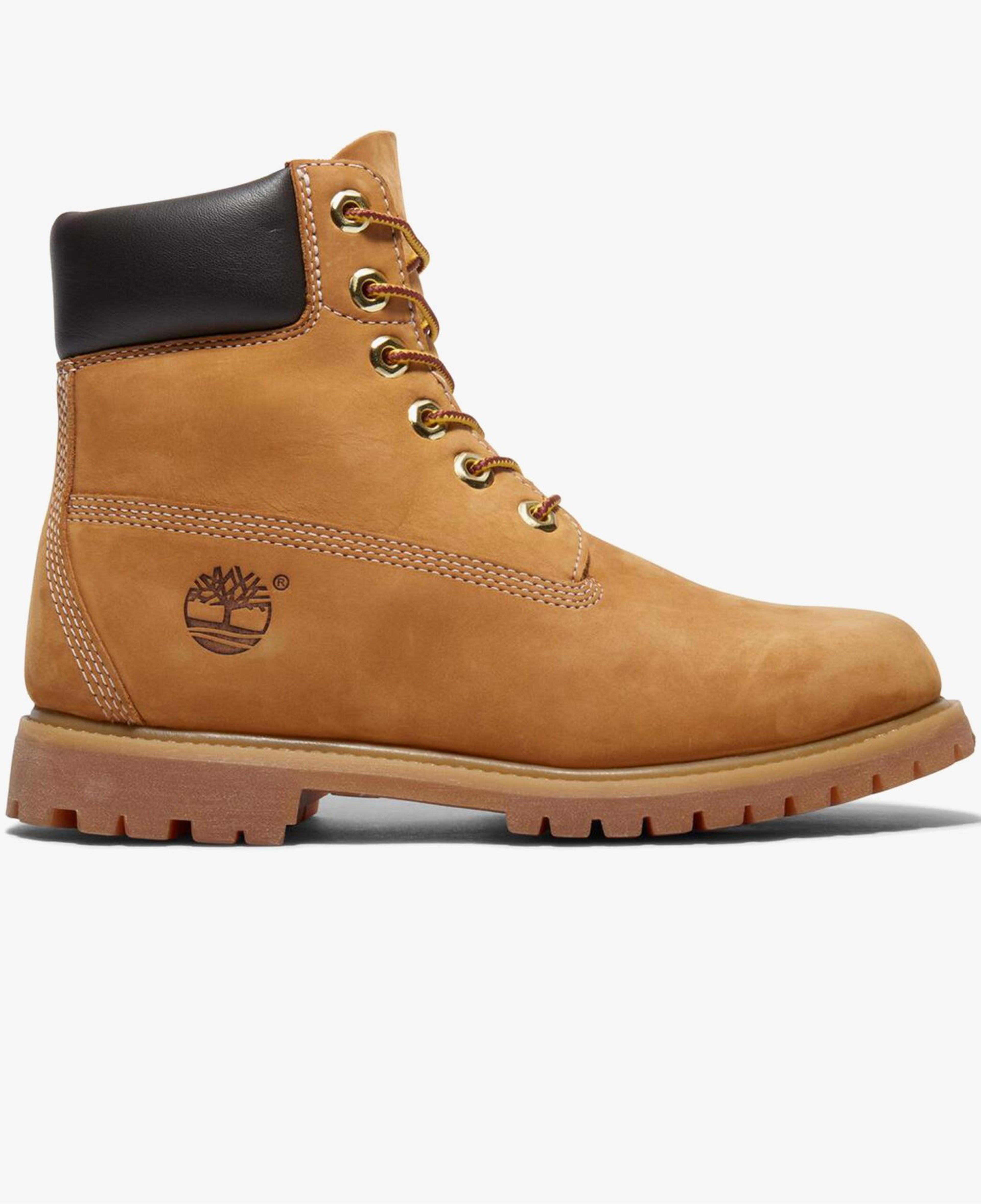 Timberland Premium 6 Inch Lace Up Kadın Krem Rengi Bot