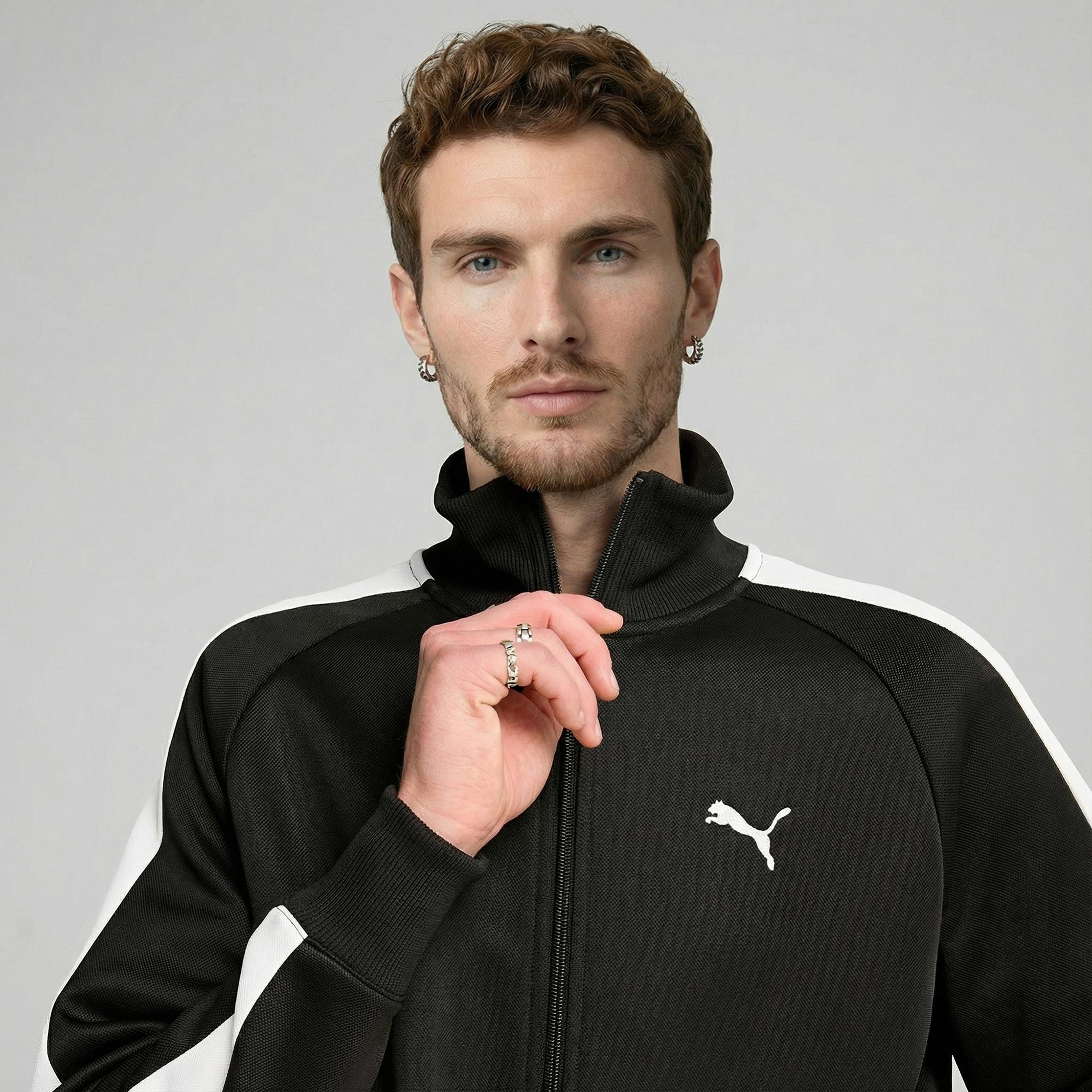 Puma T7 Always On Track Erkek Siyah Ceket