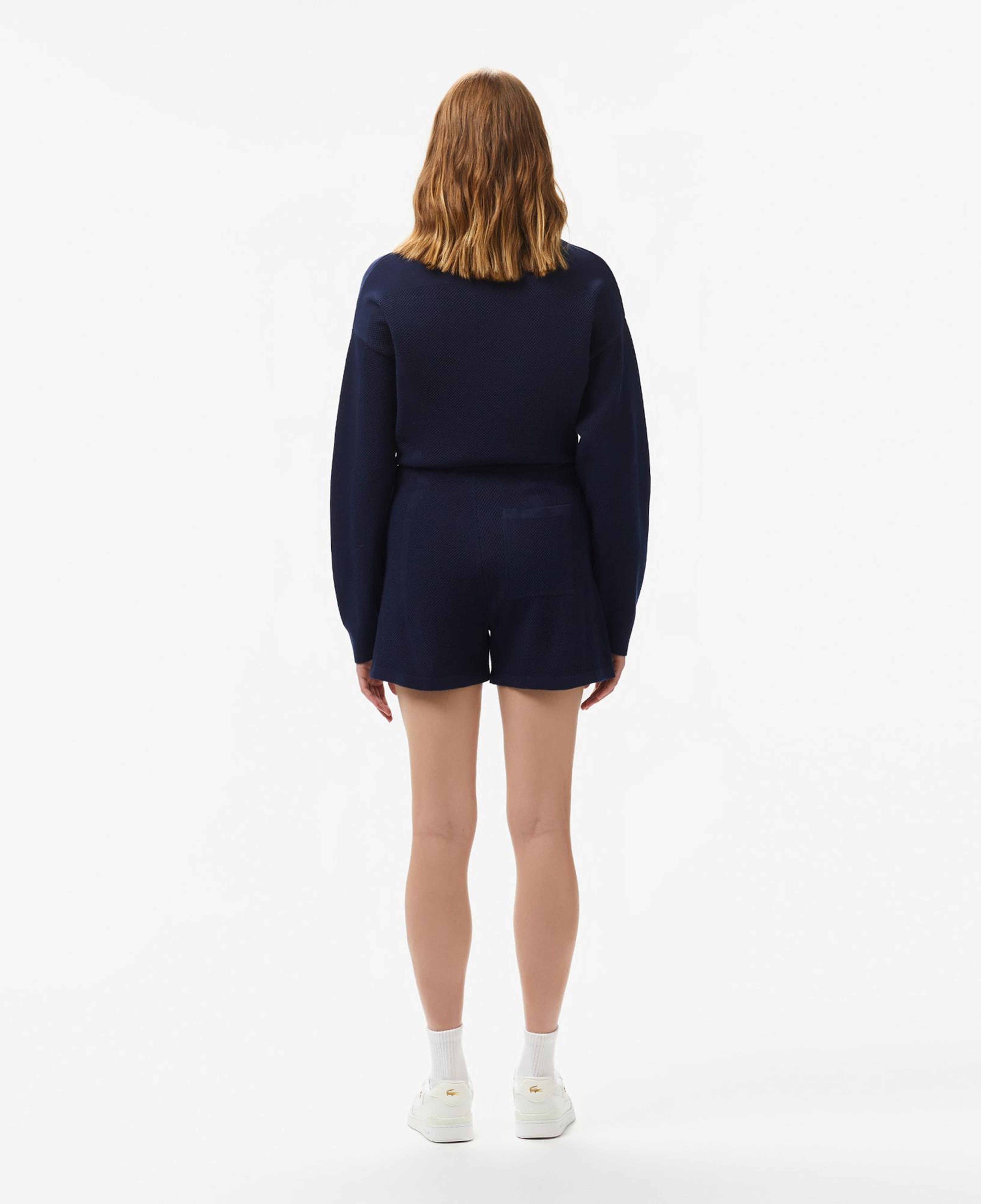 Lacoste Kadın Relaxed Fit Lacivert Şort