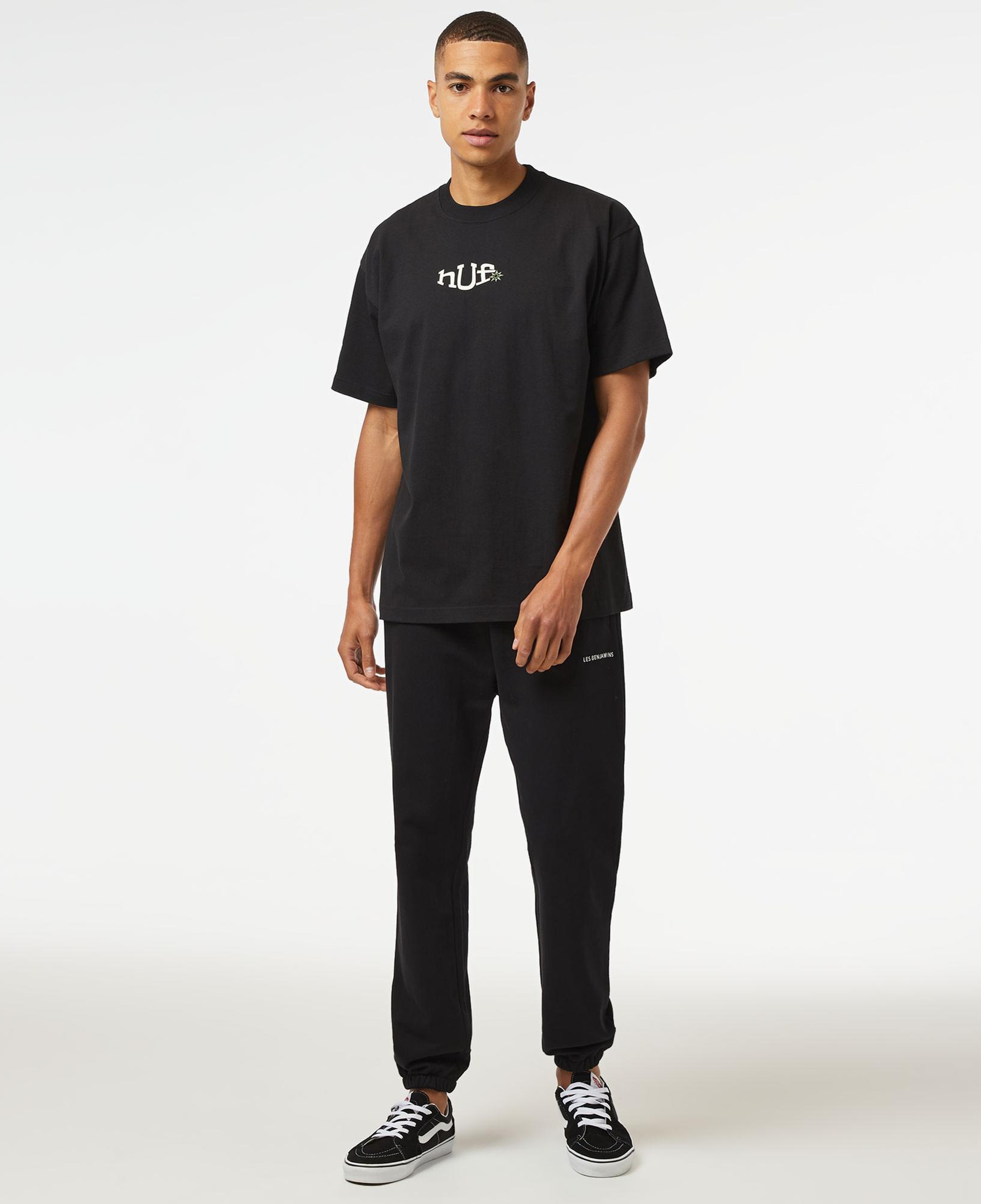 HUF Jazzy Grooves S/S Erkek Siyah T-Shirt