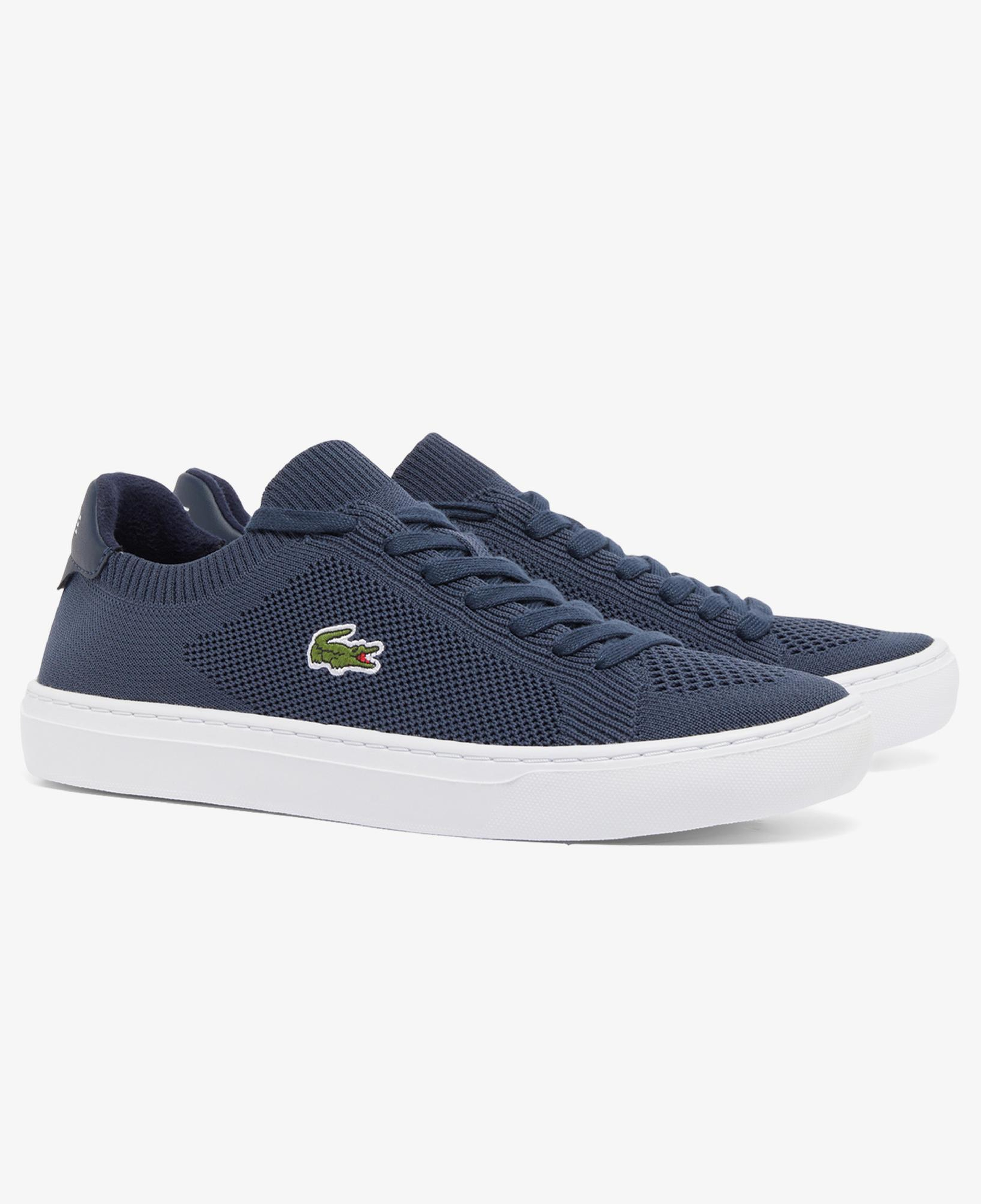 Lacoste La Piquee 2.0 Erkek Mavi Sneaker