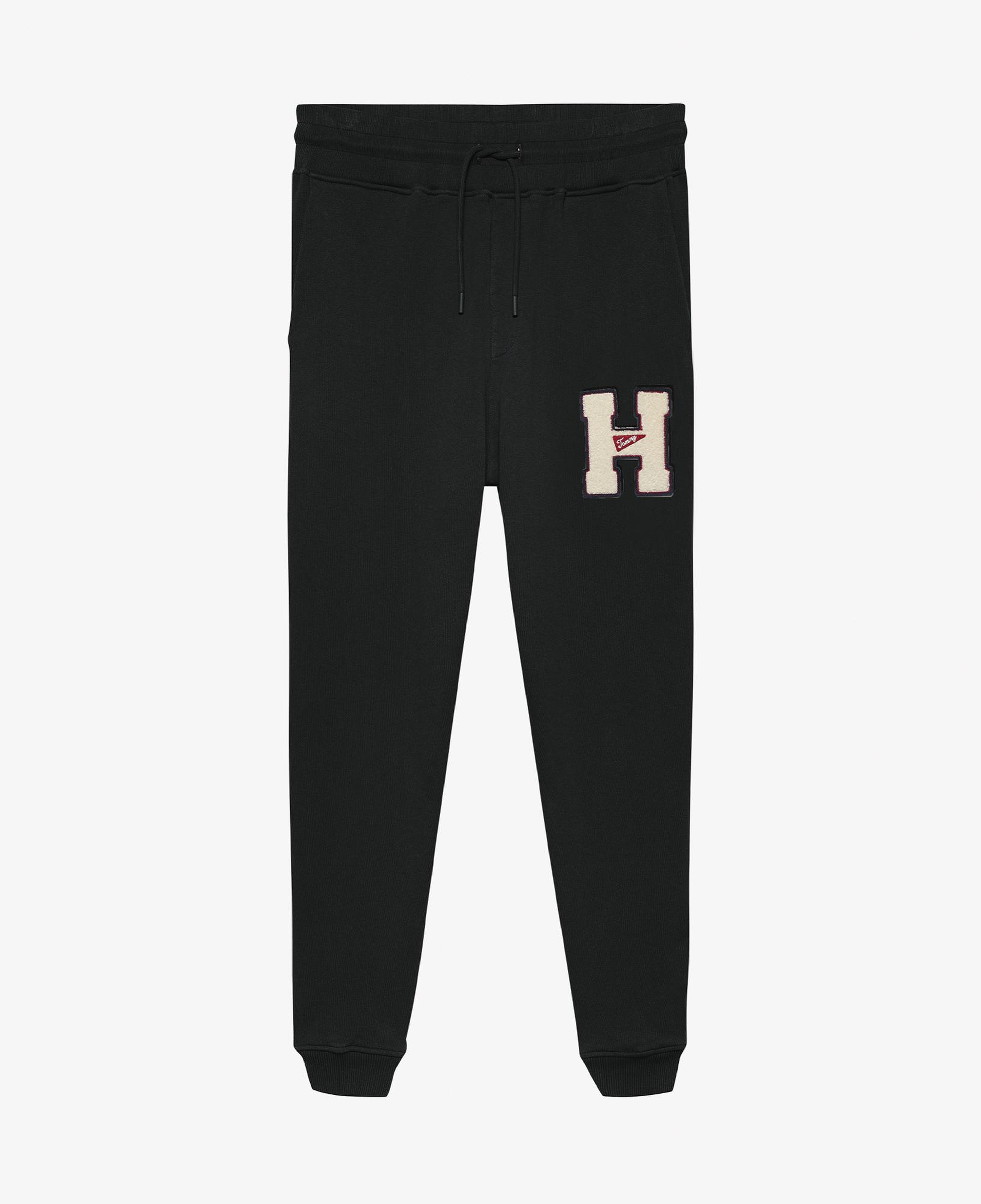 Tommy Hilfiger Tjm Towel Patch Terry Erkek Siyah Eşofman Altı