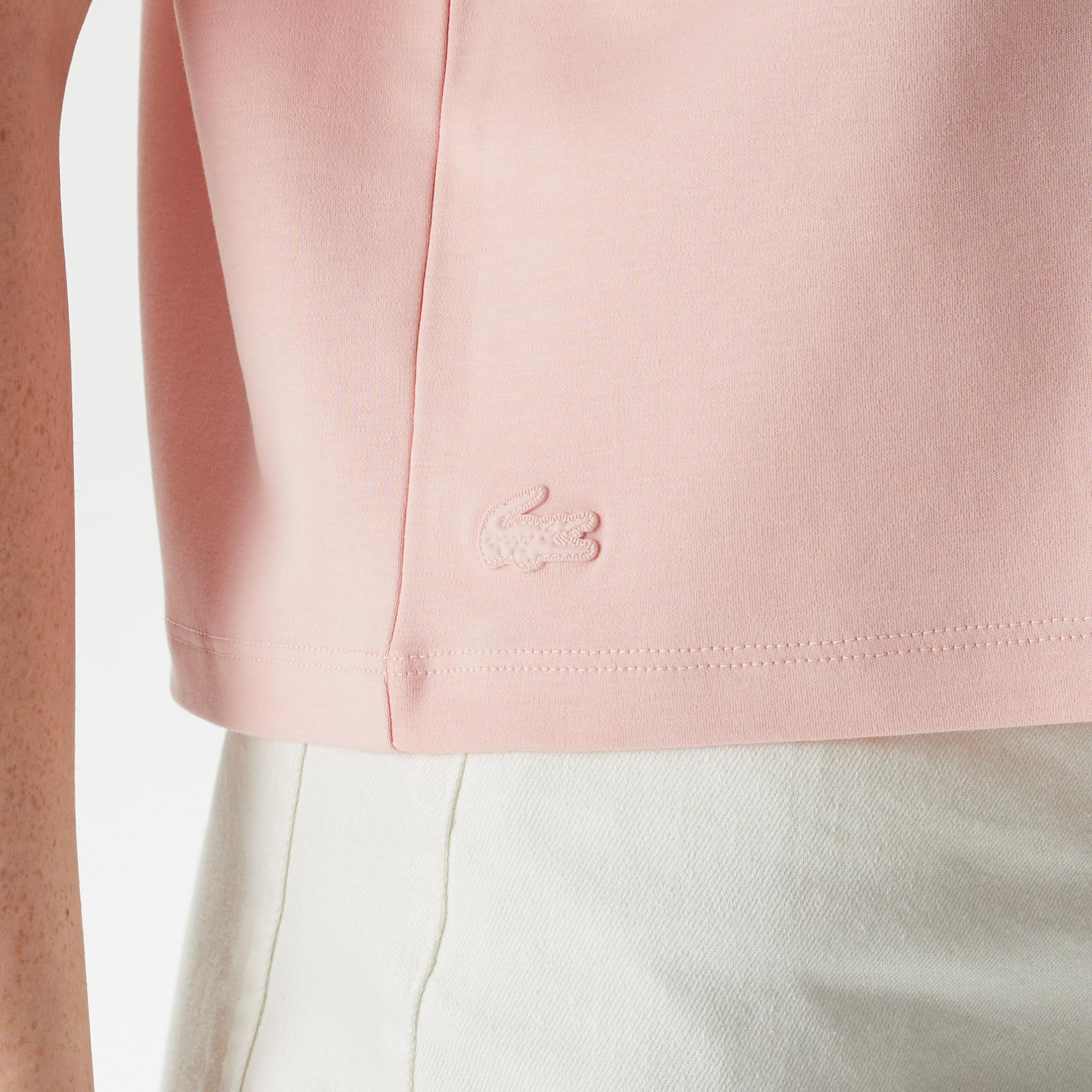 Lacoste Classic Kadın Beyaz T-Shirt