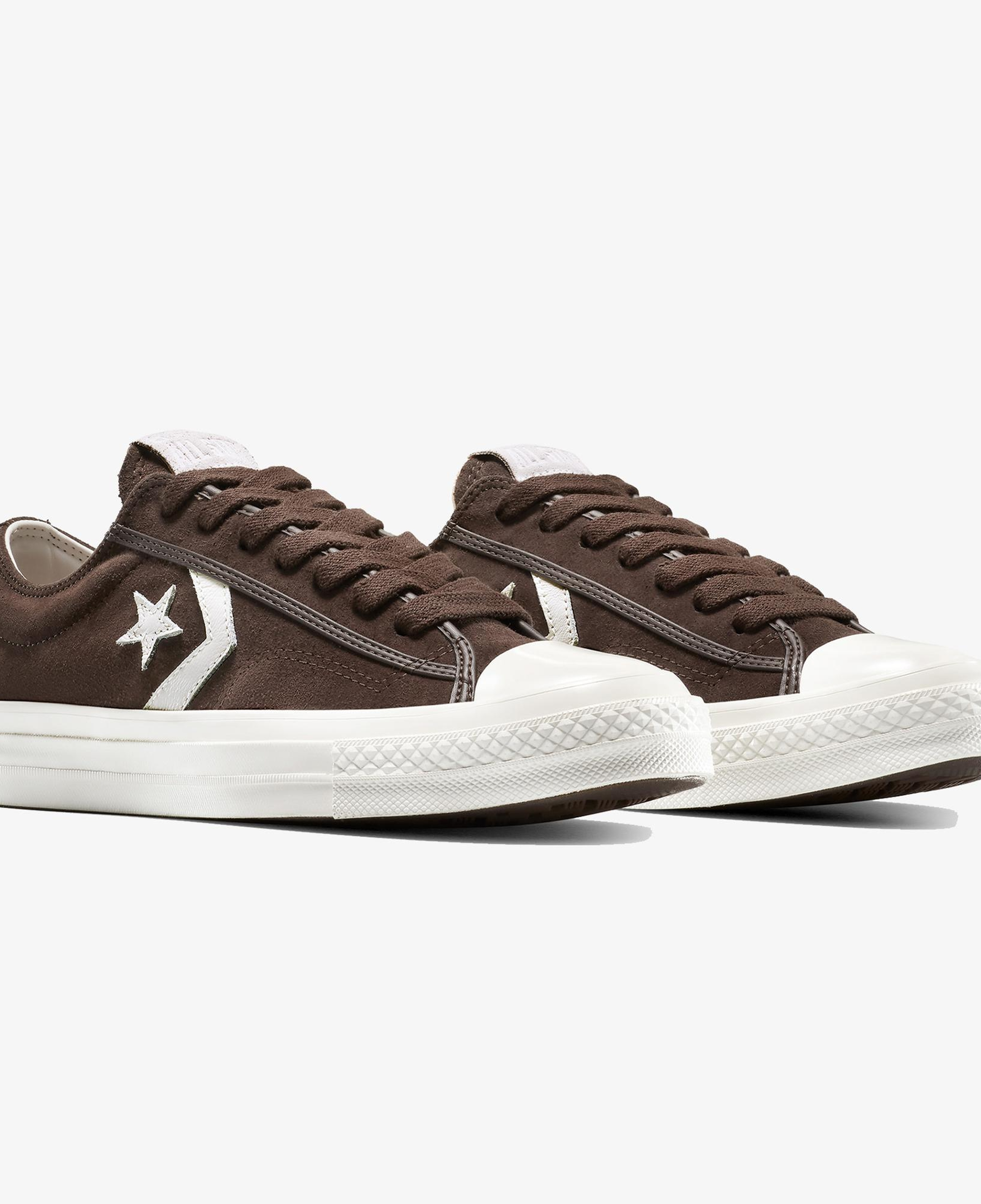 Converse Star Player 76 Suede Unisex Kahverengi Sneaker