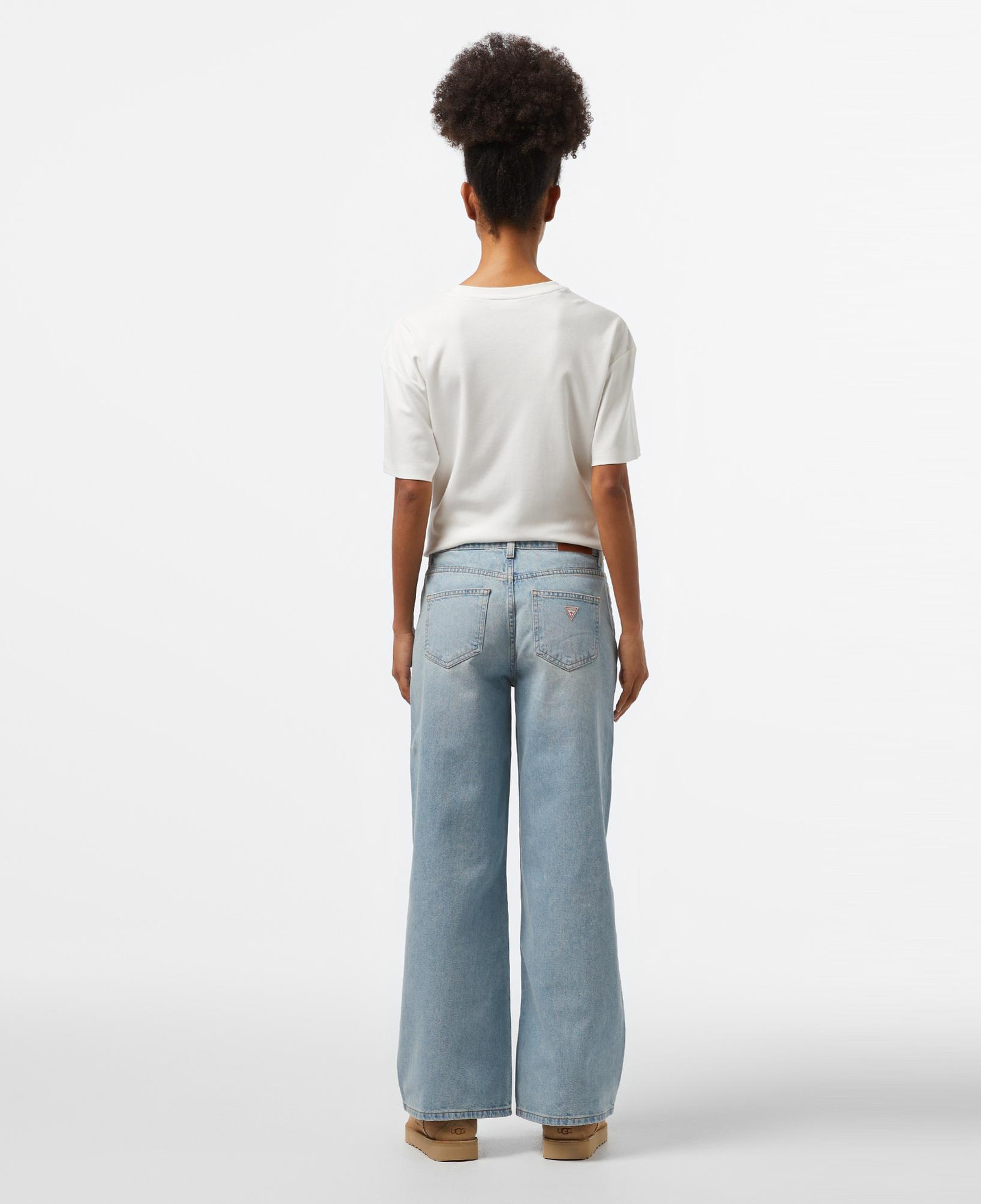 Guess G11 Wide Leg Eco Kadın Açık Mavi Jean