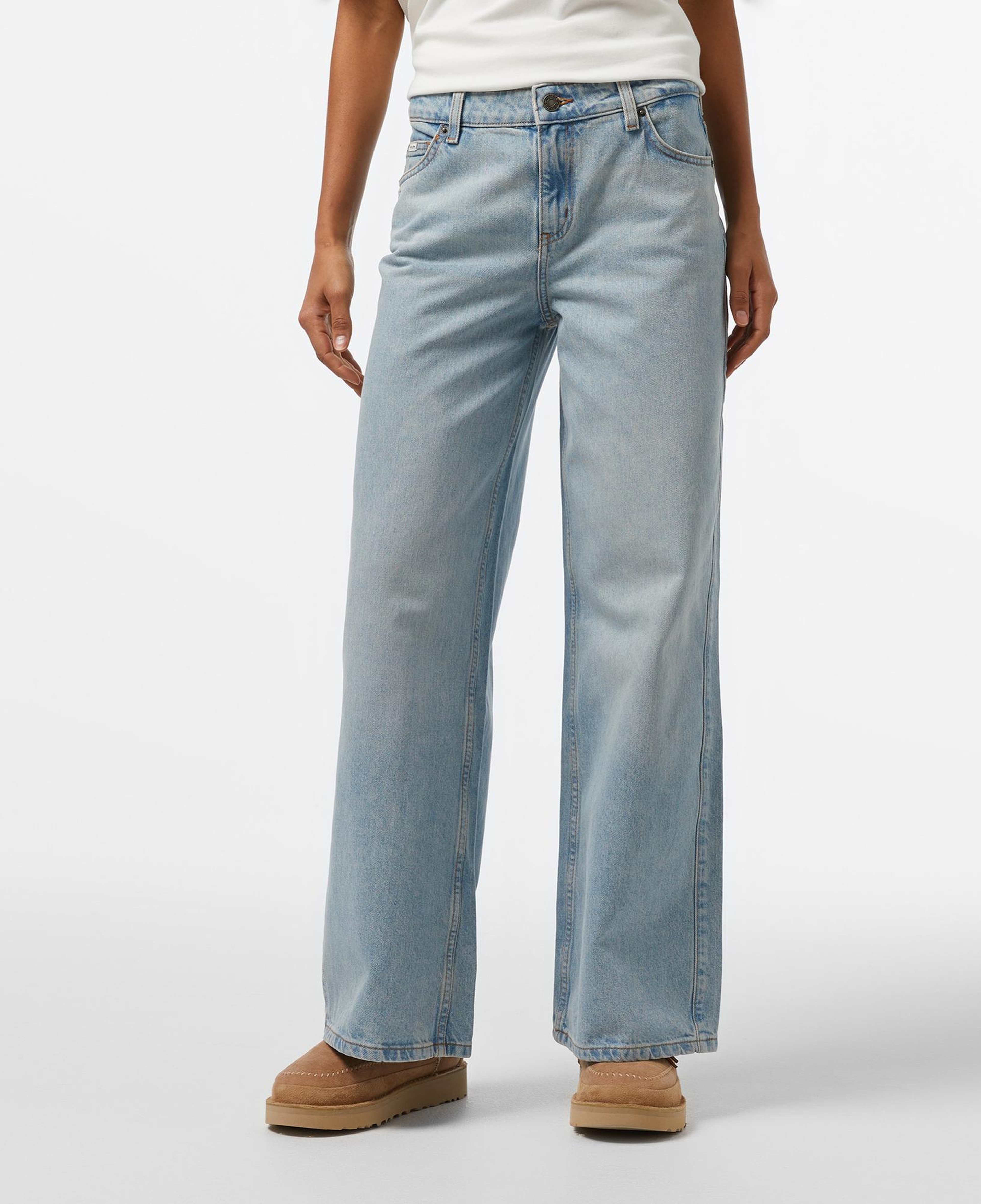 Guess G11 Wide Leg Eco Kadın Açık Mavi Jean