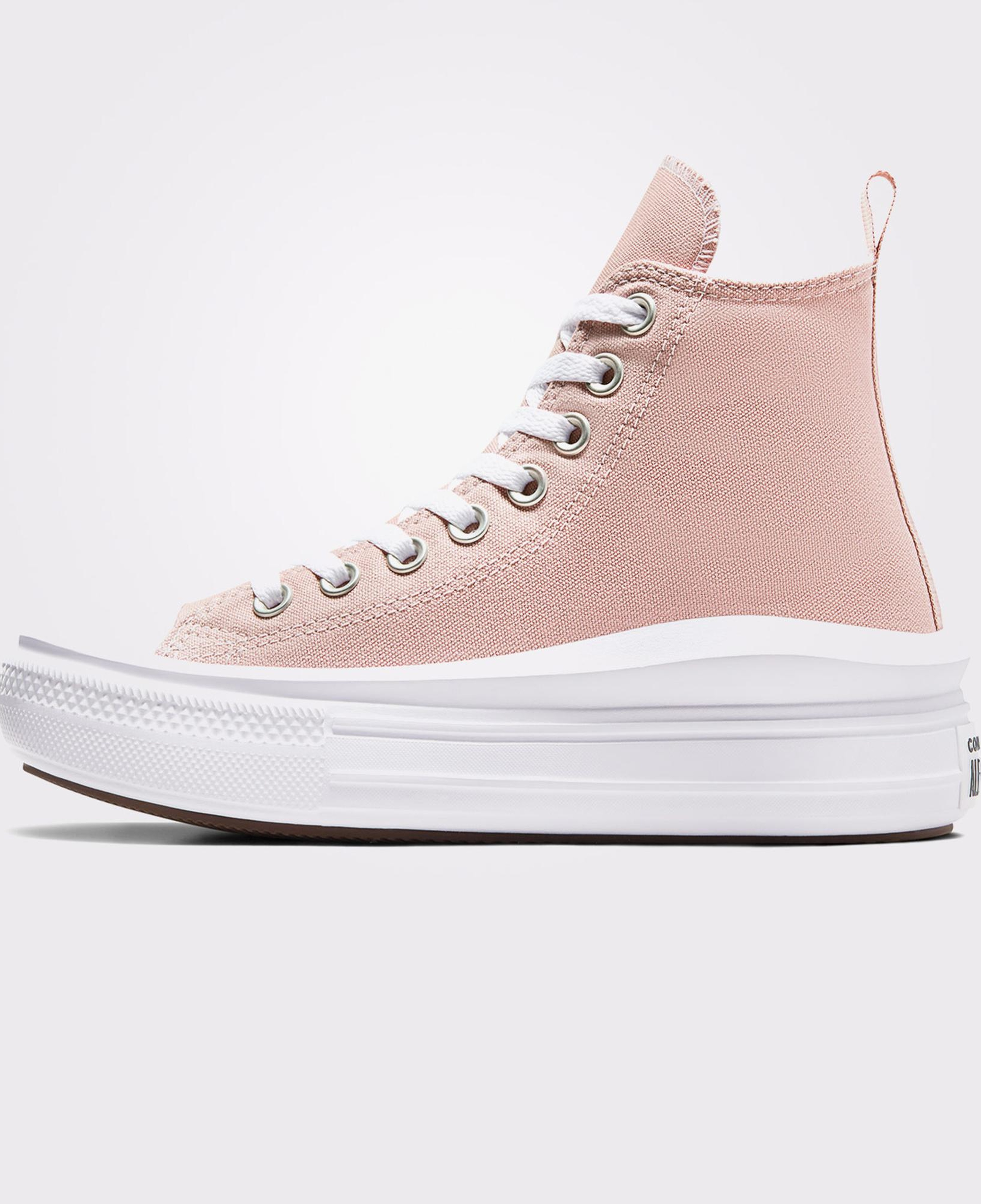 Converse Chuck Taylor All Star Move Genç Pembe Platform Sneaker