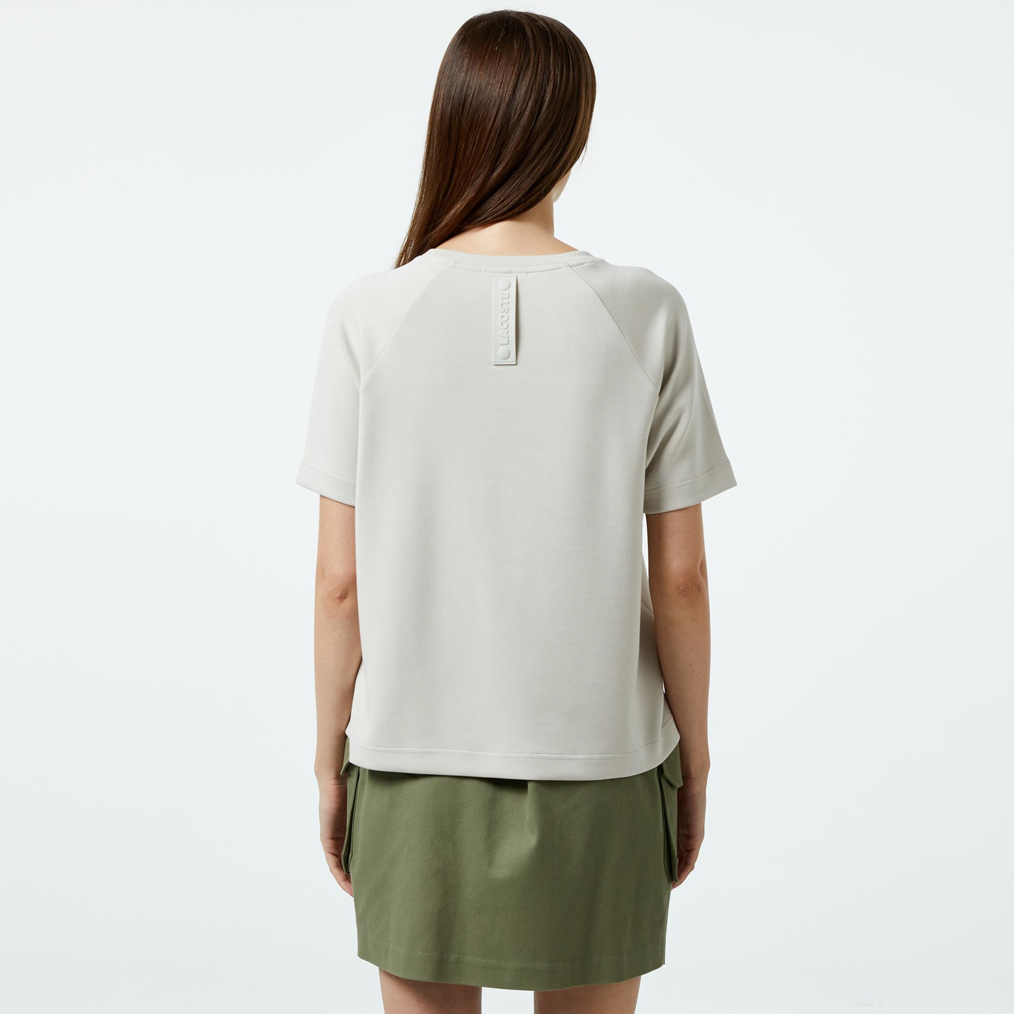 Lacoste Classic Kadın Gri T-Shirt