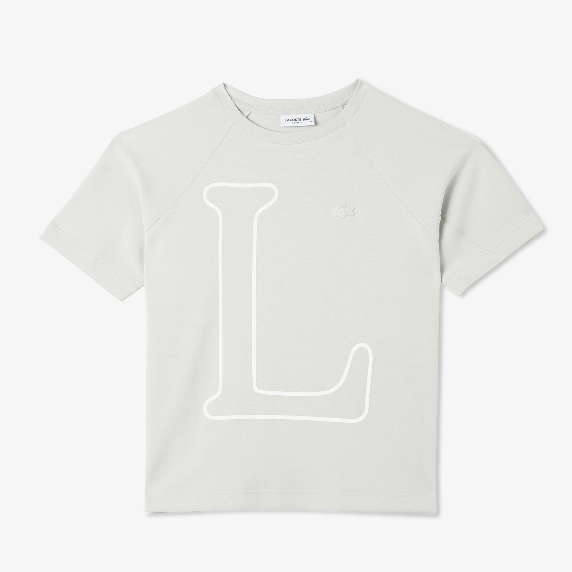 Lacoste Classic Kadın Gri T-Shirt