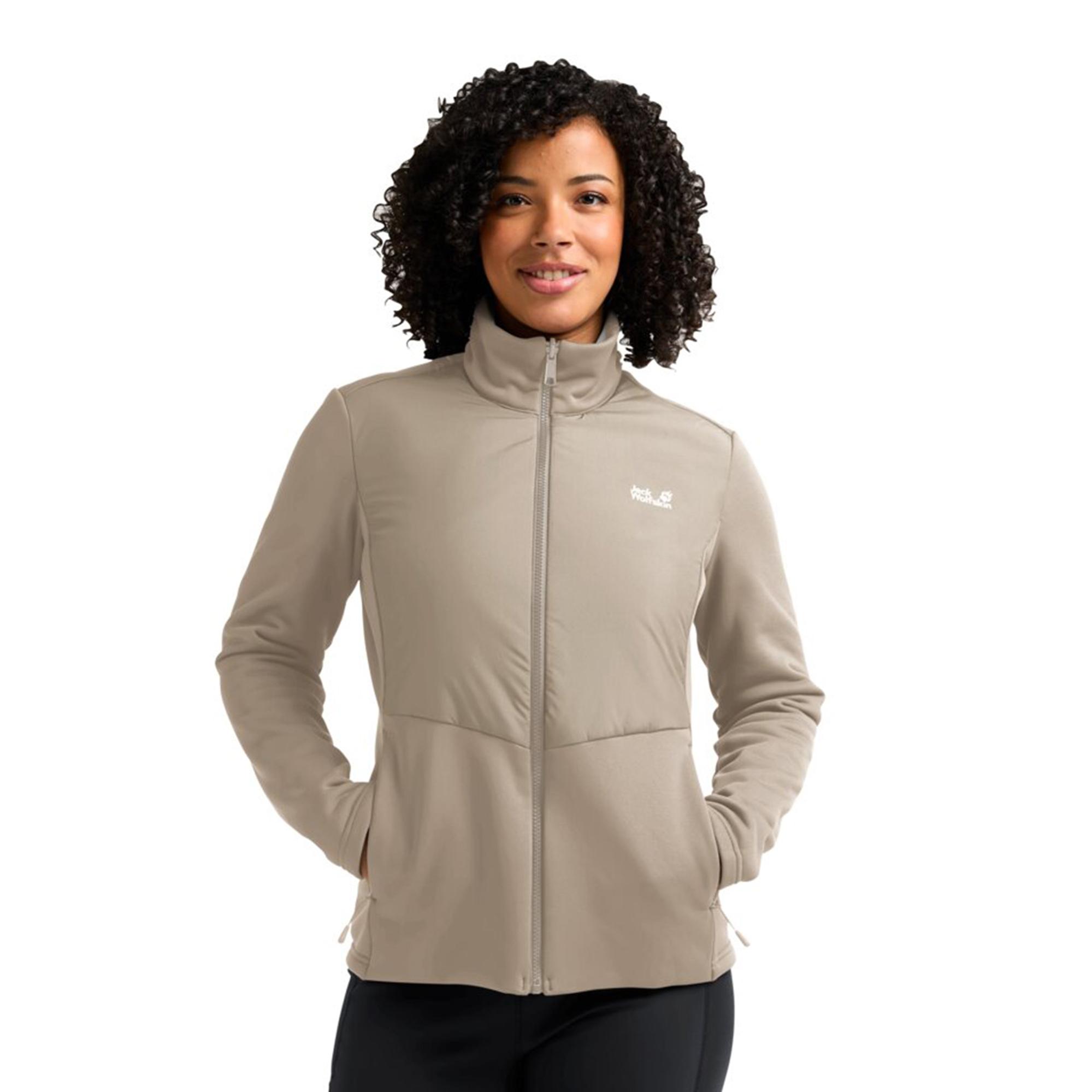 Jack Wolfskin Wild Places 3in4 Kadın Krem Ceket