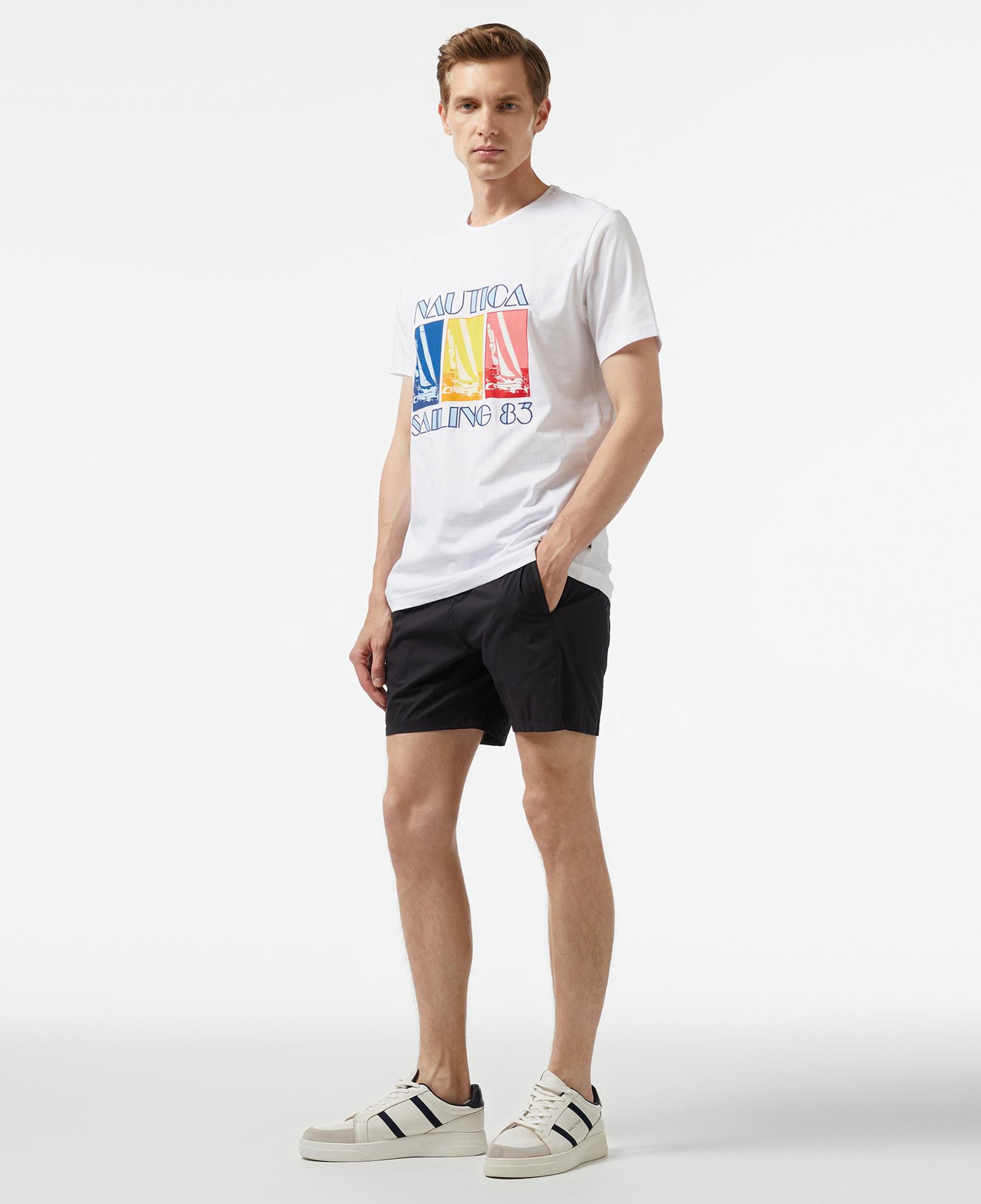 Nautica Erkek Siyah Classic Fit Şort