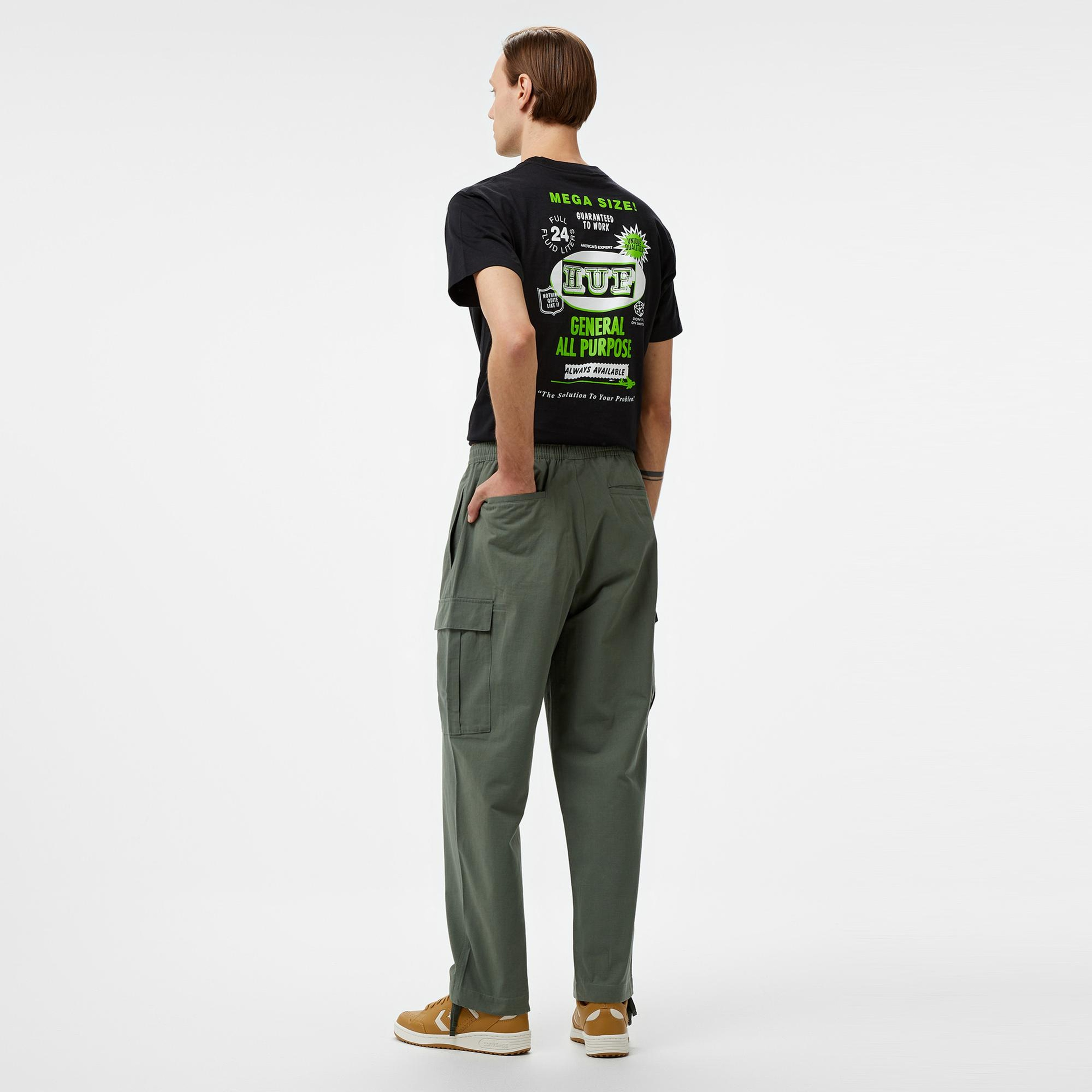 HUF Leisure Cargo Erkek Bej Pantolon