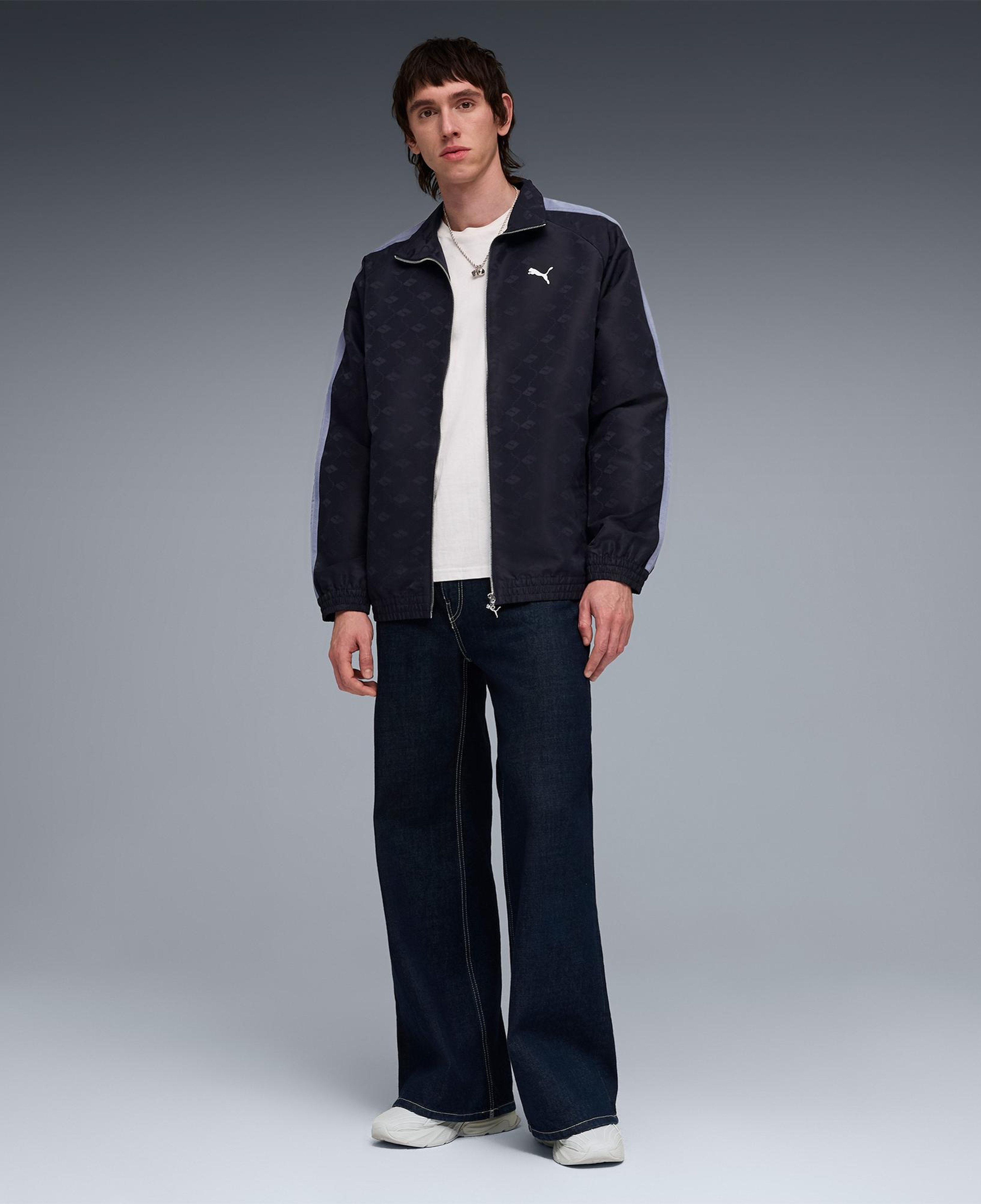 Puma T7 Track Erkek Lacivert Ceket