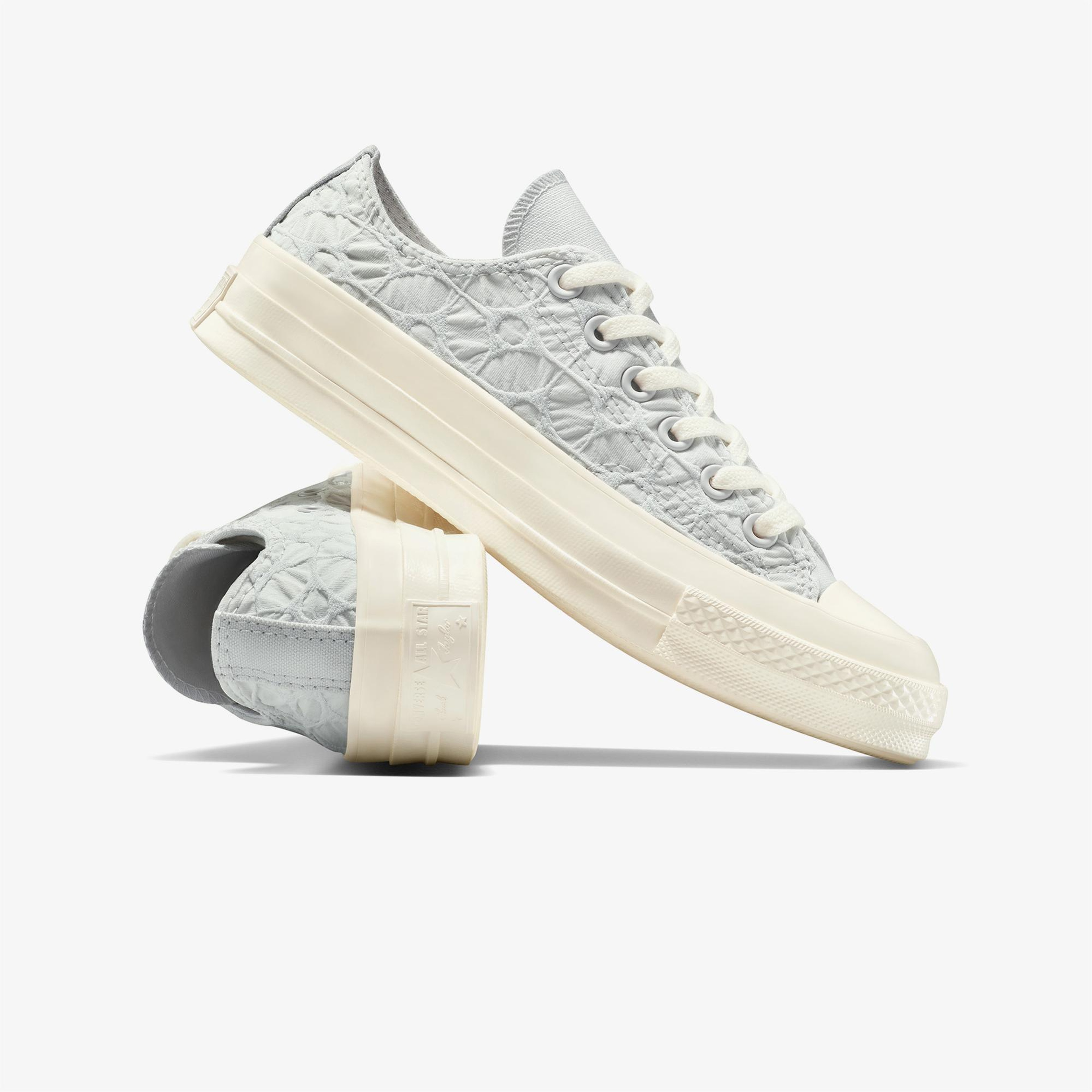 Converse Chuck 70 Textured Unisex Gri Sneaker