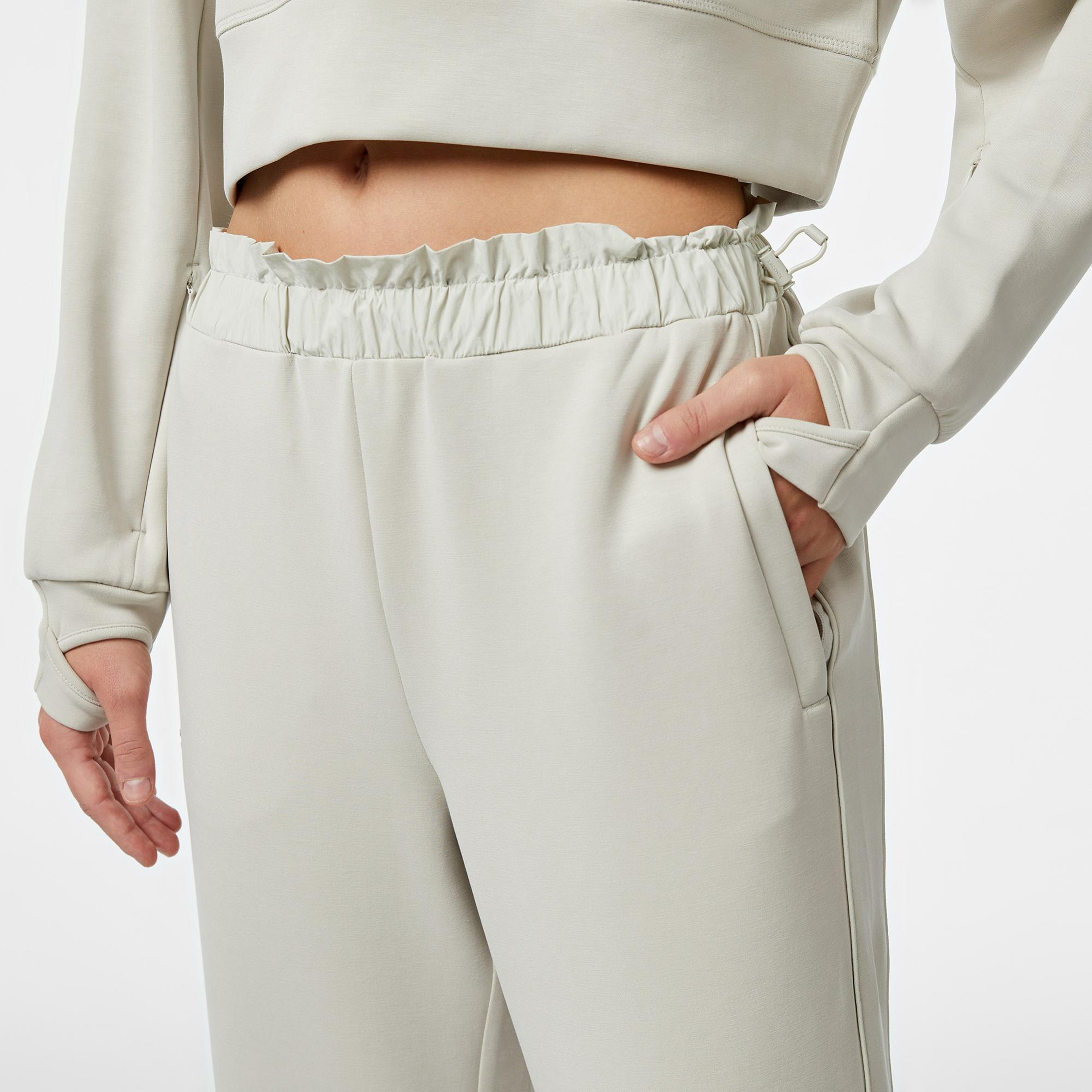 Lacoste Kadın Relaxed Fit Gri Eşofman Altı