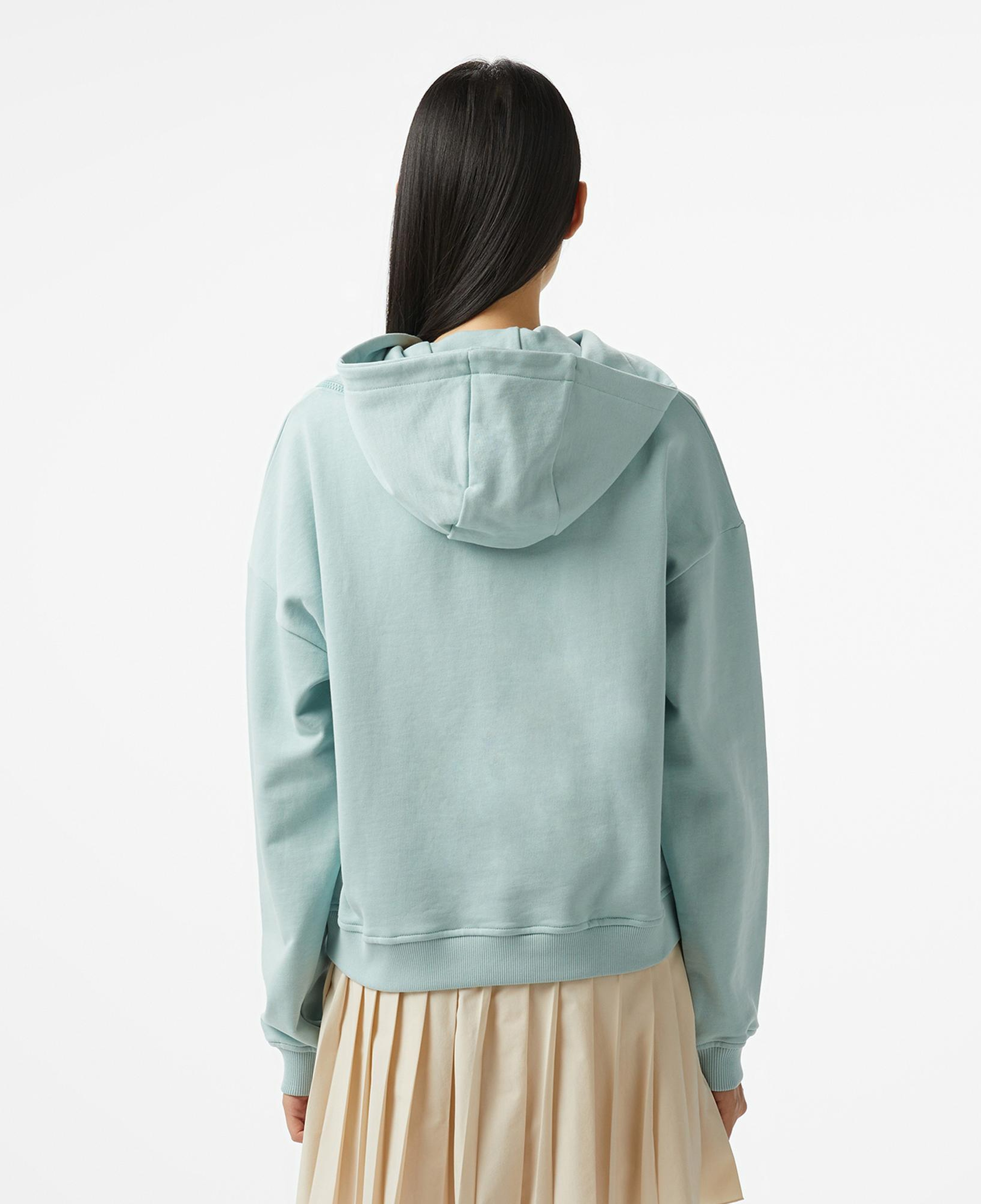 UNITED4 Side Zip Kadın Yeşil Hoodie