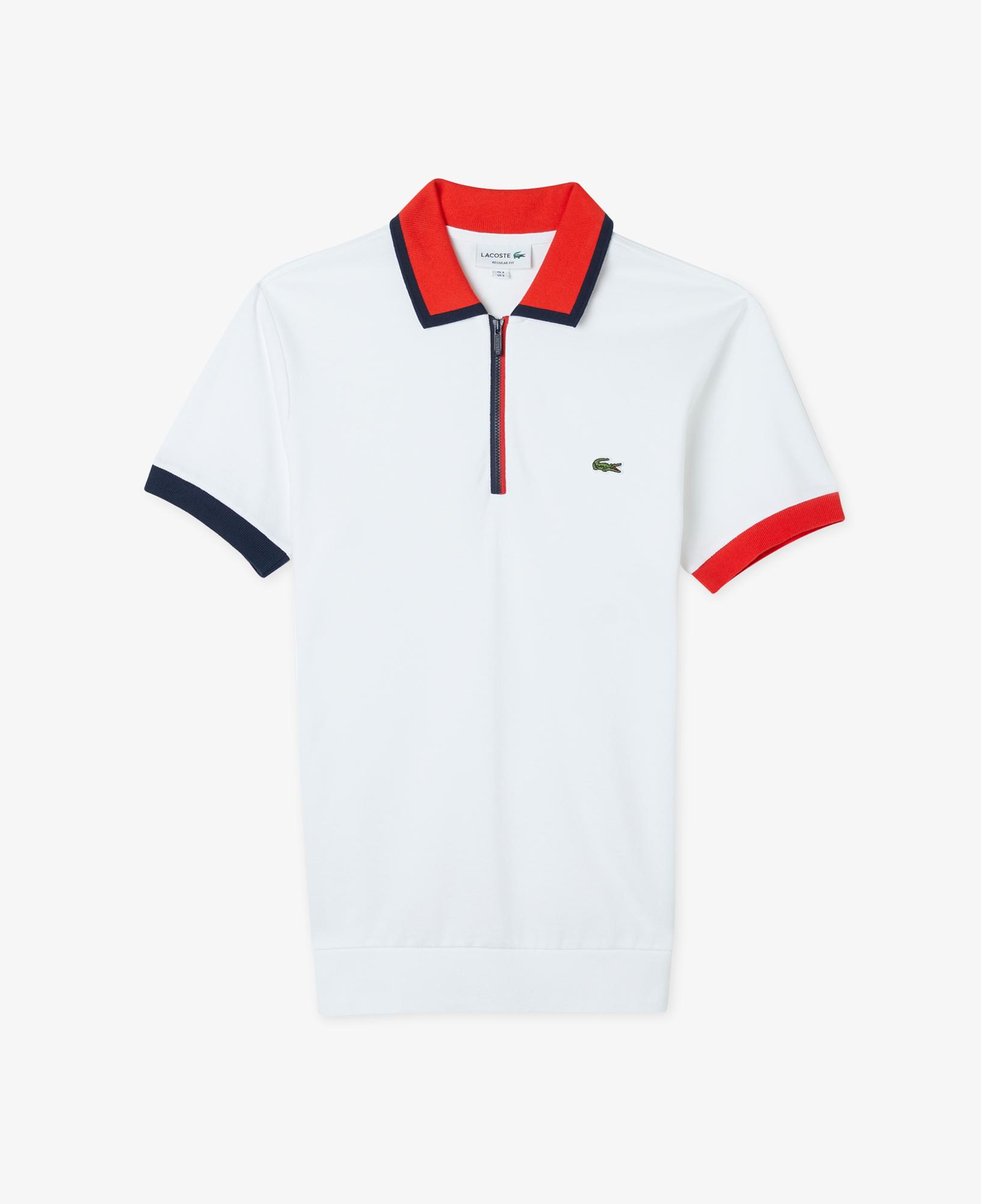 Erkek Regular Fit Beyaz Polo
