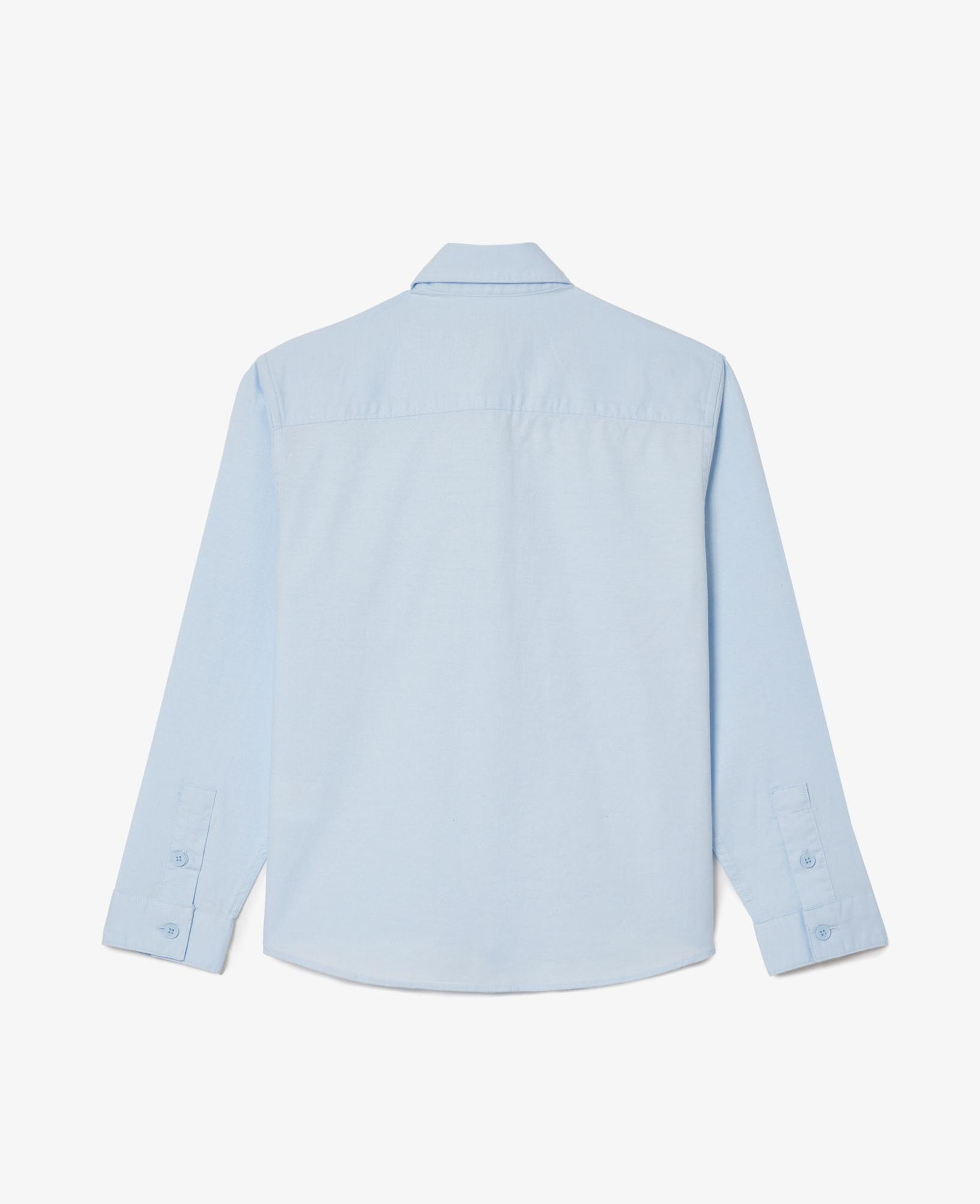 Lacoste Çocuk Uzun Kollu Açık Mavi Gömlek