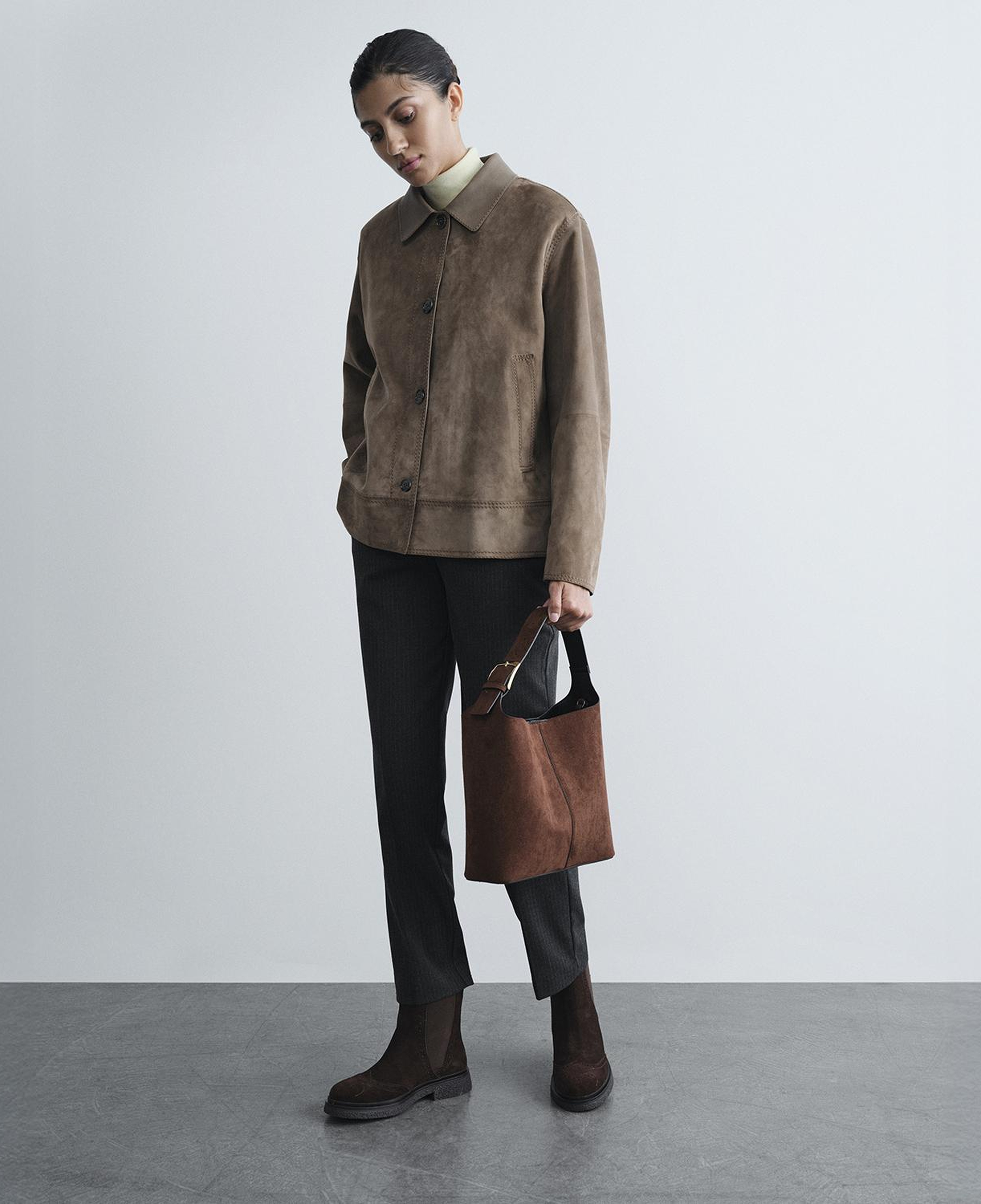 Kadın Kahve Omuz Çantası