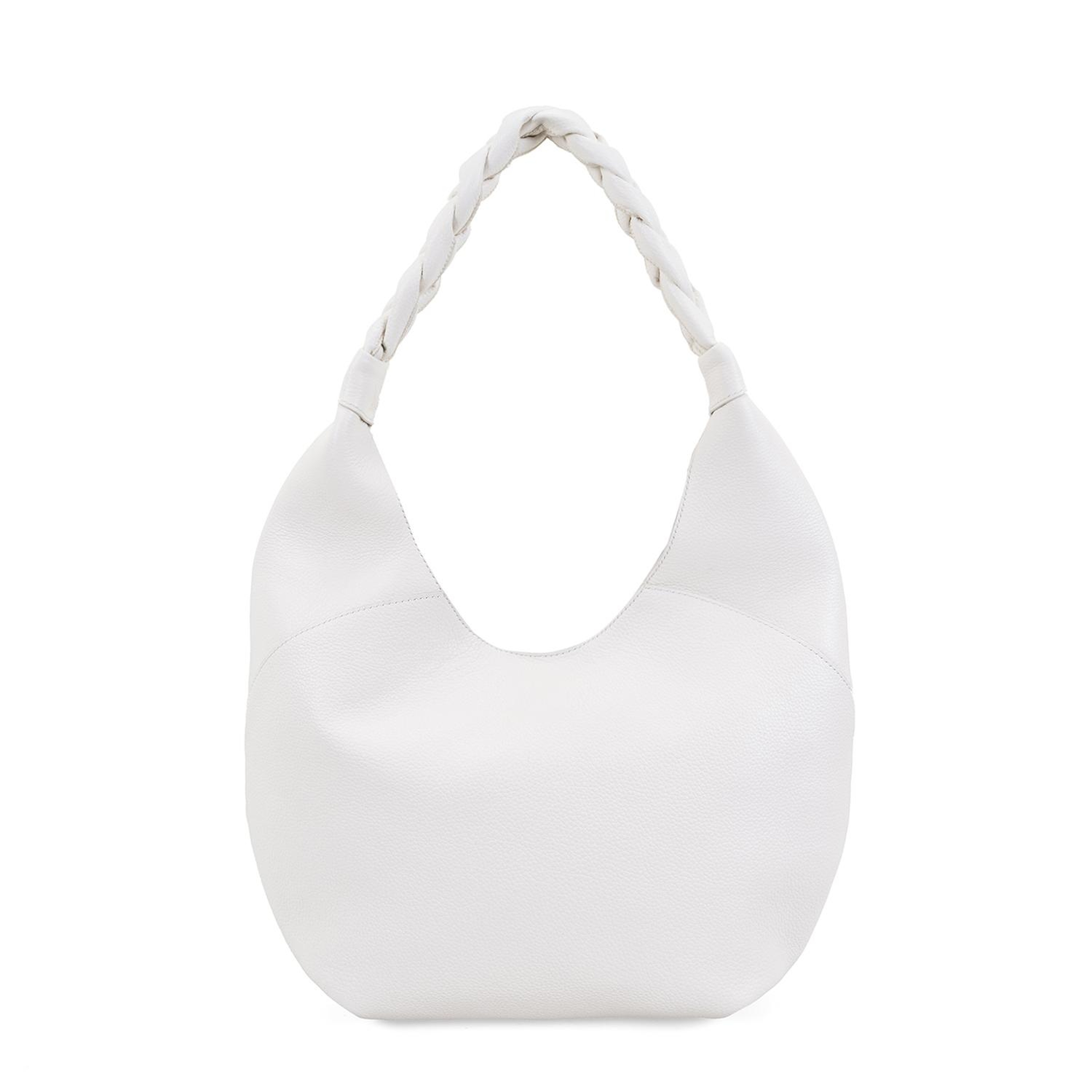 Jainel Beyaz Kadın Deri Omuz Çantası