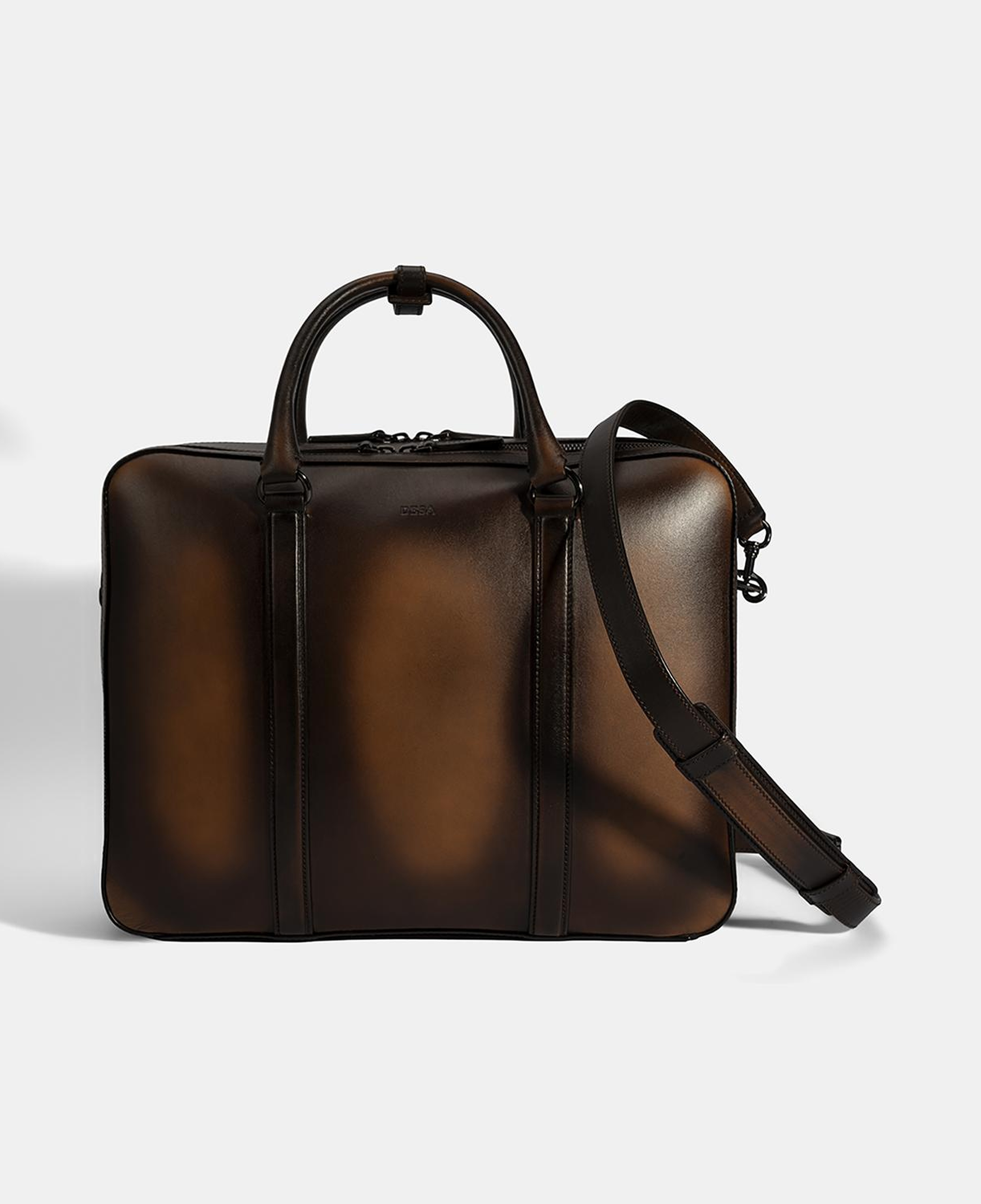 Erkek Kahve Deri Evrak Çantası