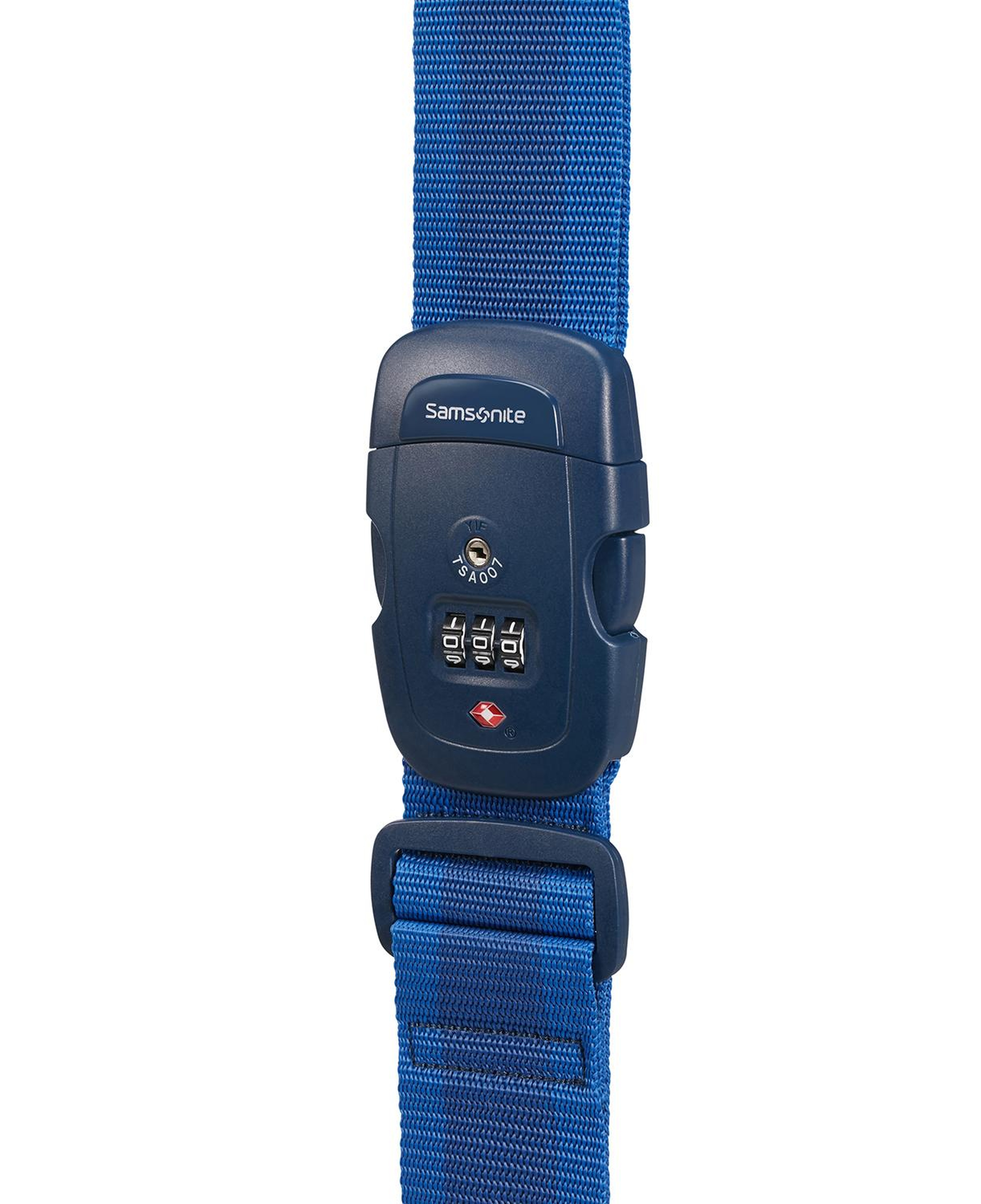 Samsonite Lacivert Seyahat Aksesuarları - TSA Kilitli Valiz Kemeri