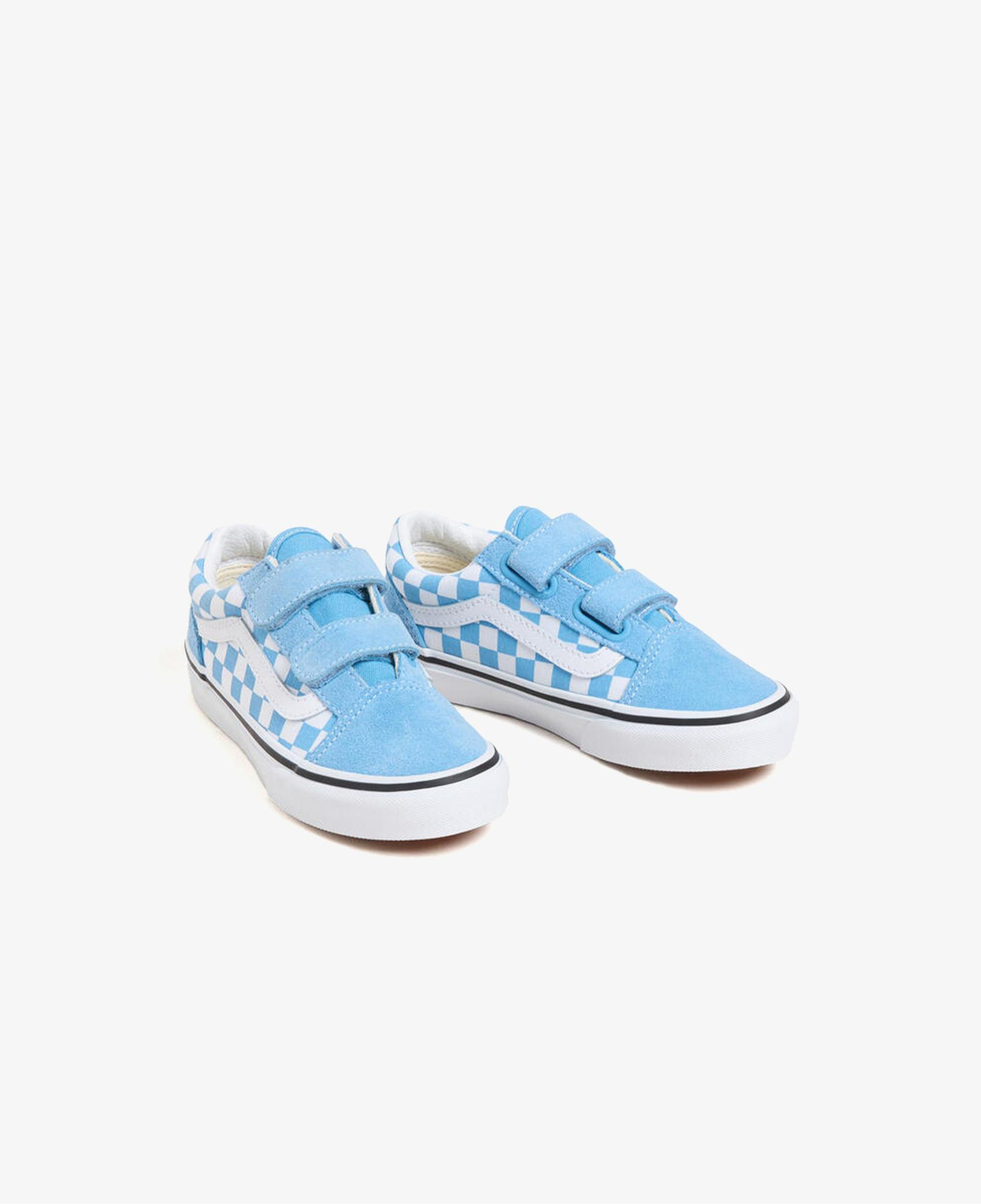 Vans Old Skool V Çocuk Mavi Sneaker