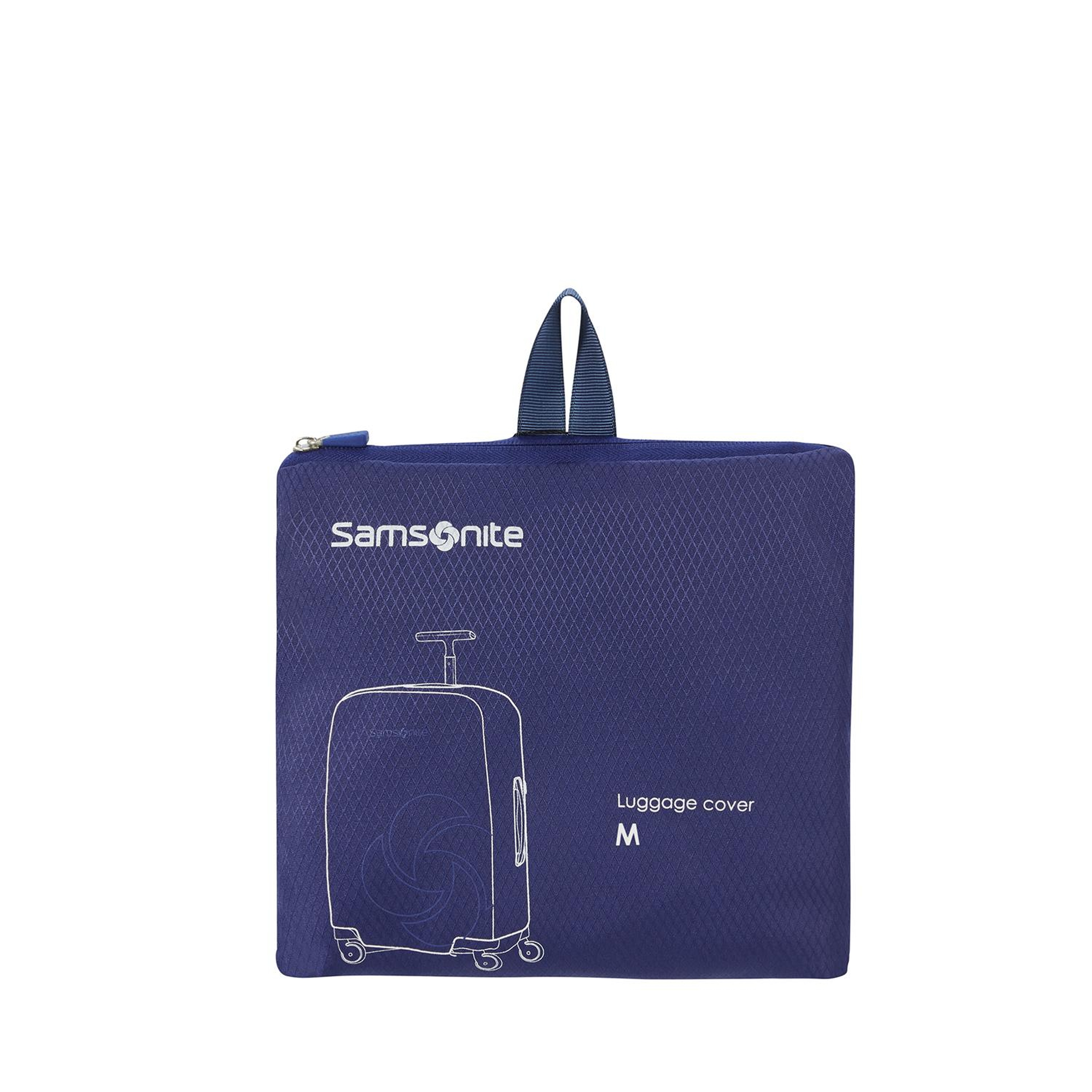 Samsonite Lacivert Global Valiz Kılıfı M