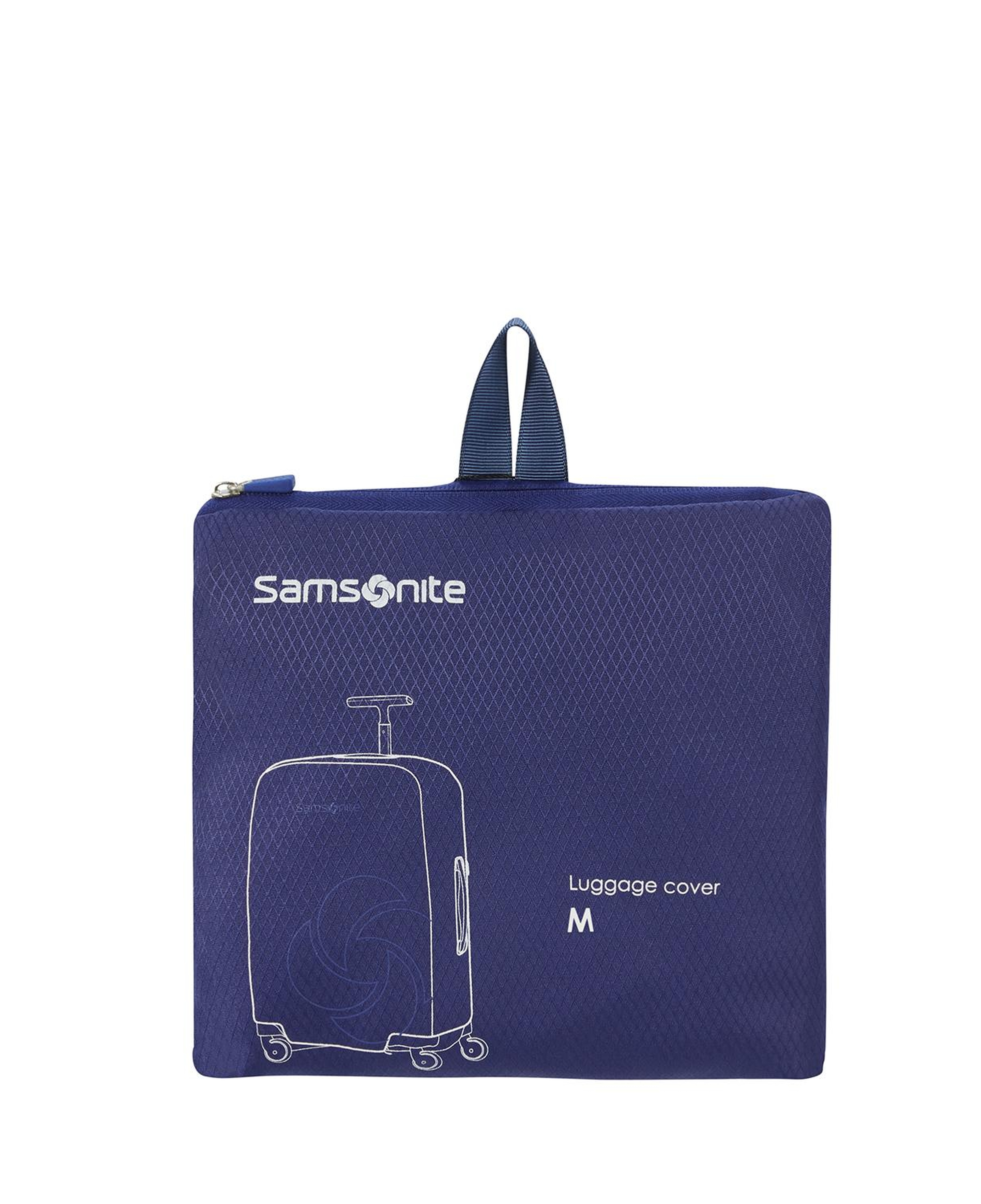 Samsonite Lacivert Global Valiz Kılıfı M