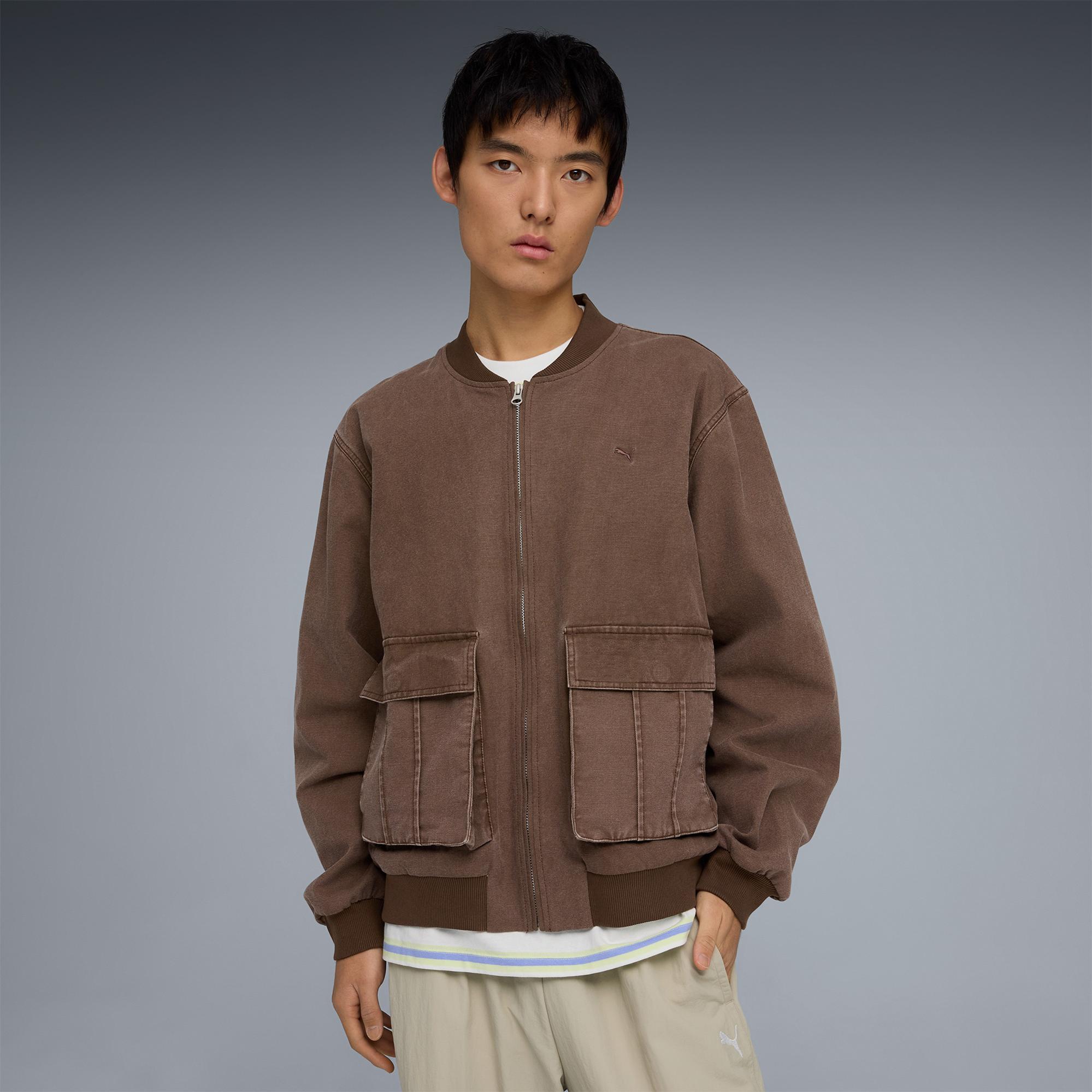 Puma Now Bomber Erkek Kahverengi Ceket