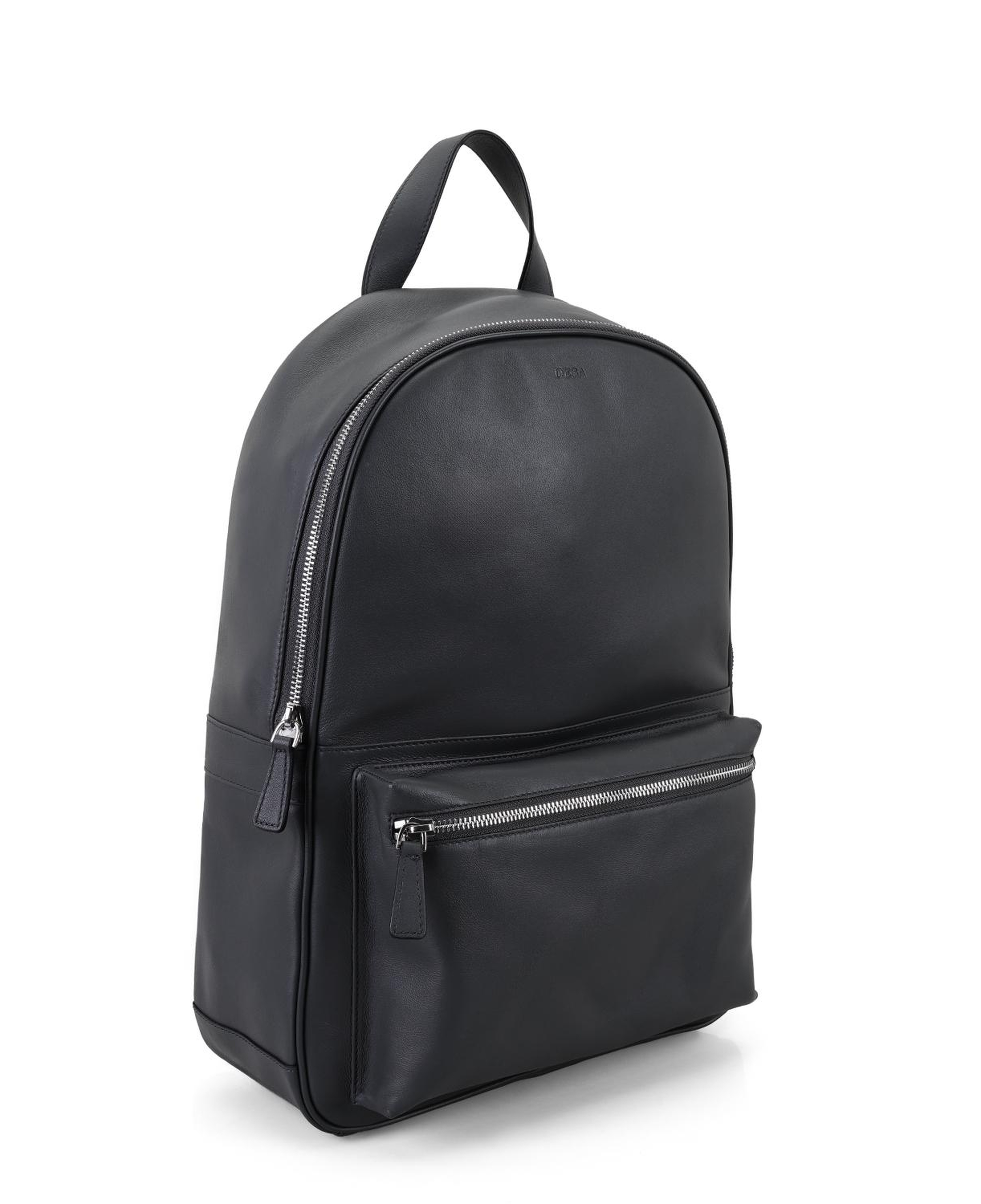 Nathan Gri Deri Sırt Çantası