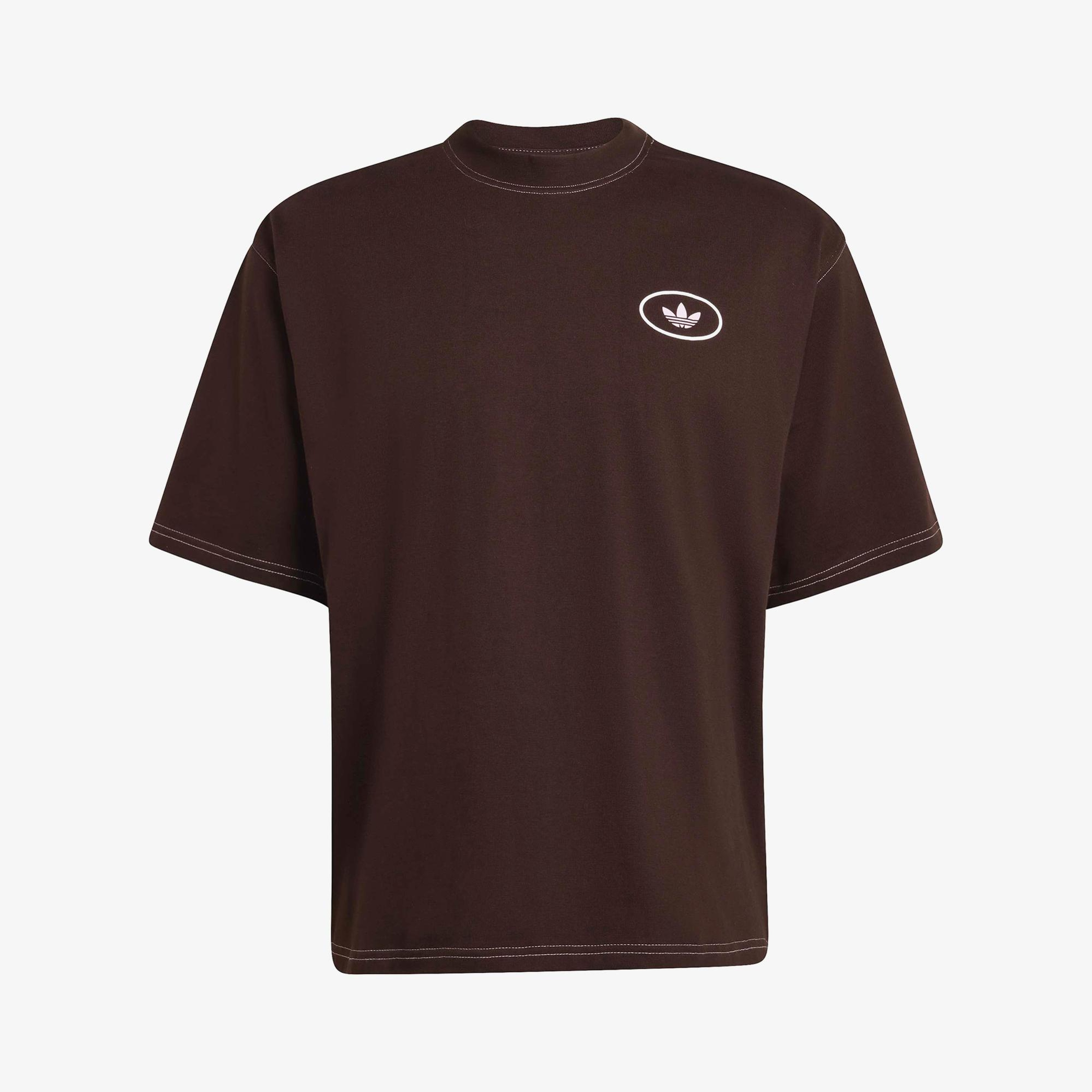 adidas Shoemaker Erkek Kahverengi T-Shirt