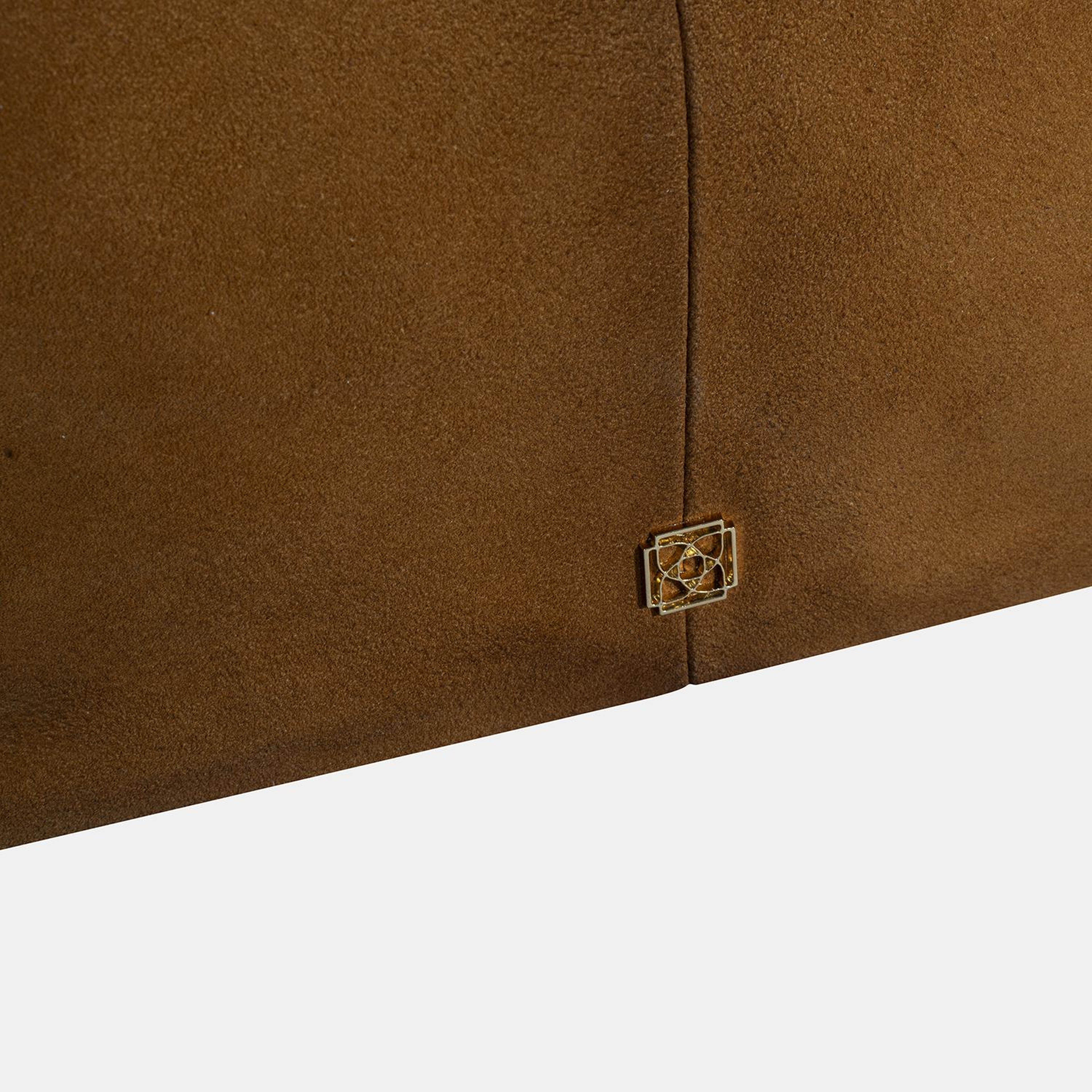 Kadın Taba Süet Deri Omuz Çantası