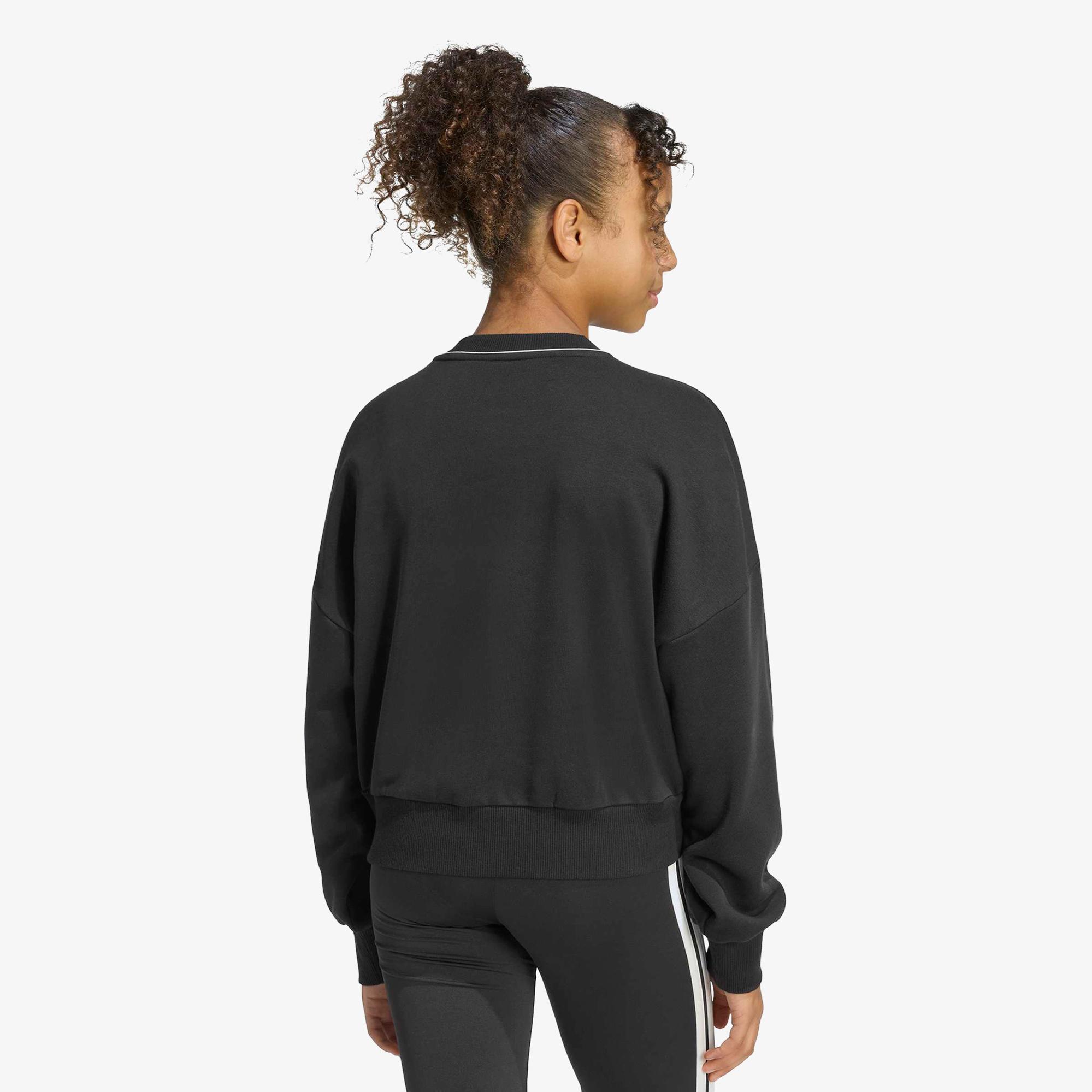 adidas Stadium Çocuk Siyah Sweatshirt