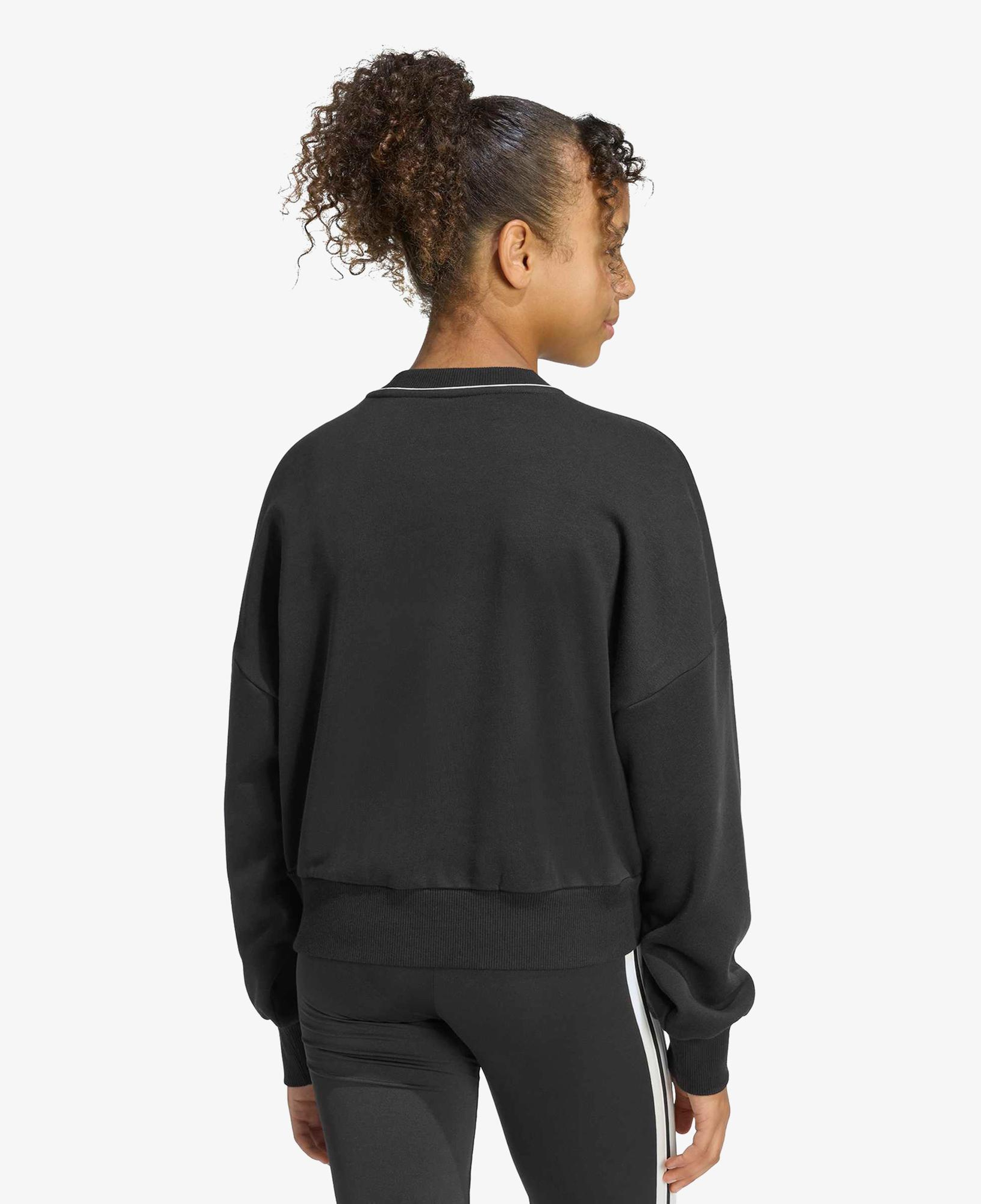 adidas Stadium Çocuk Siyah Sweatshirt