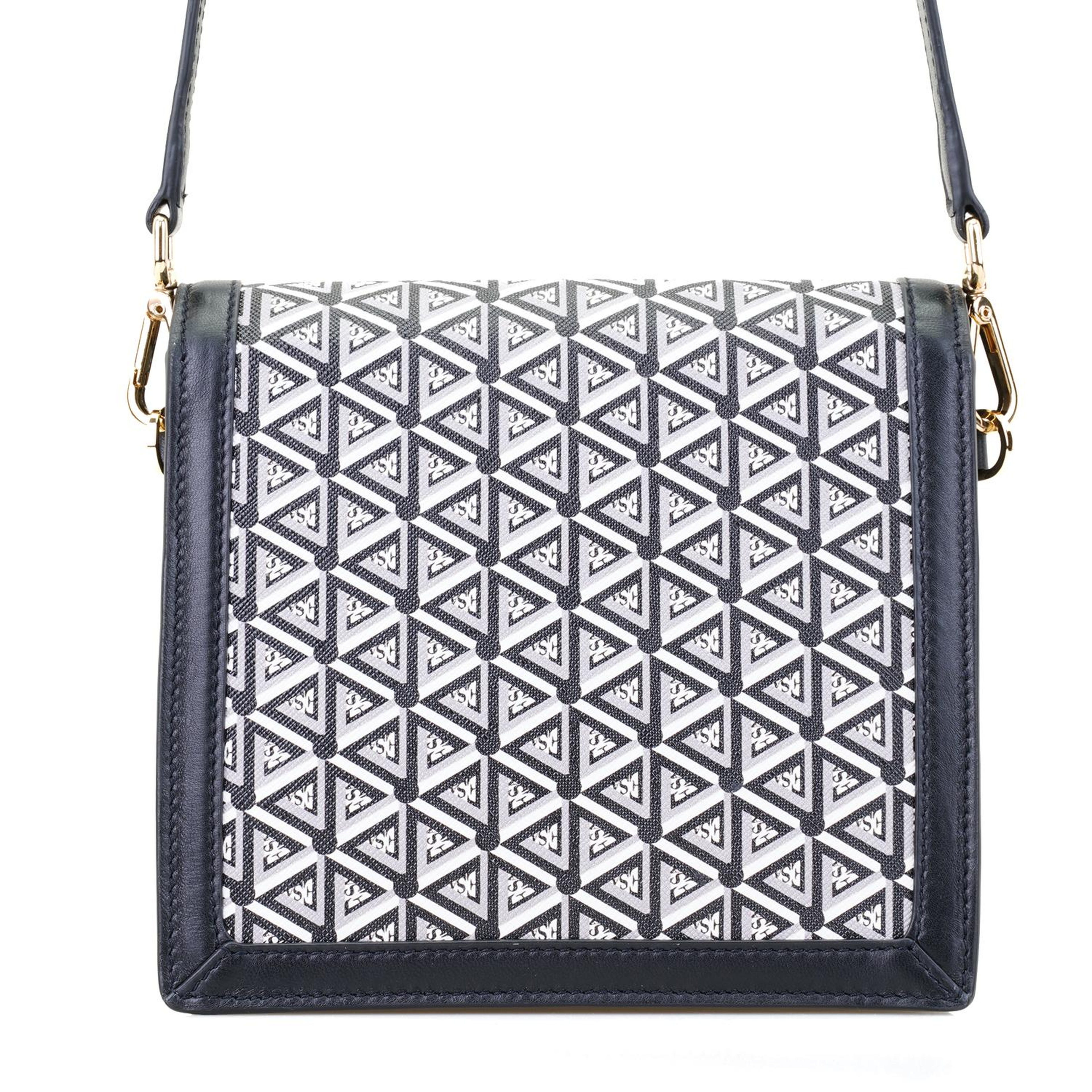 Tronc Siyah Kadın Monogram Omuz Çantası